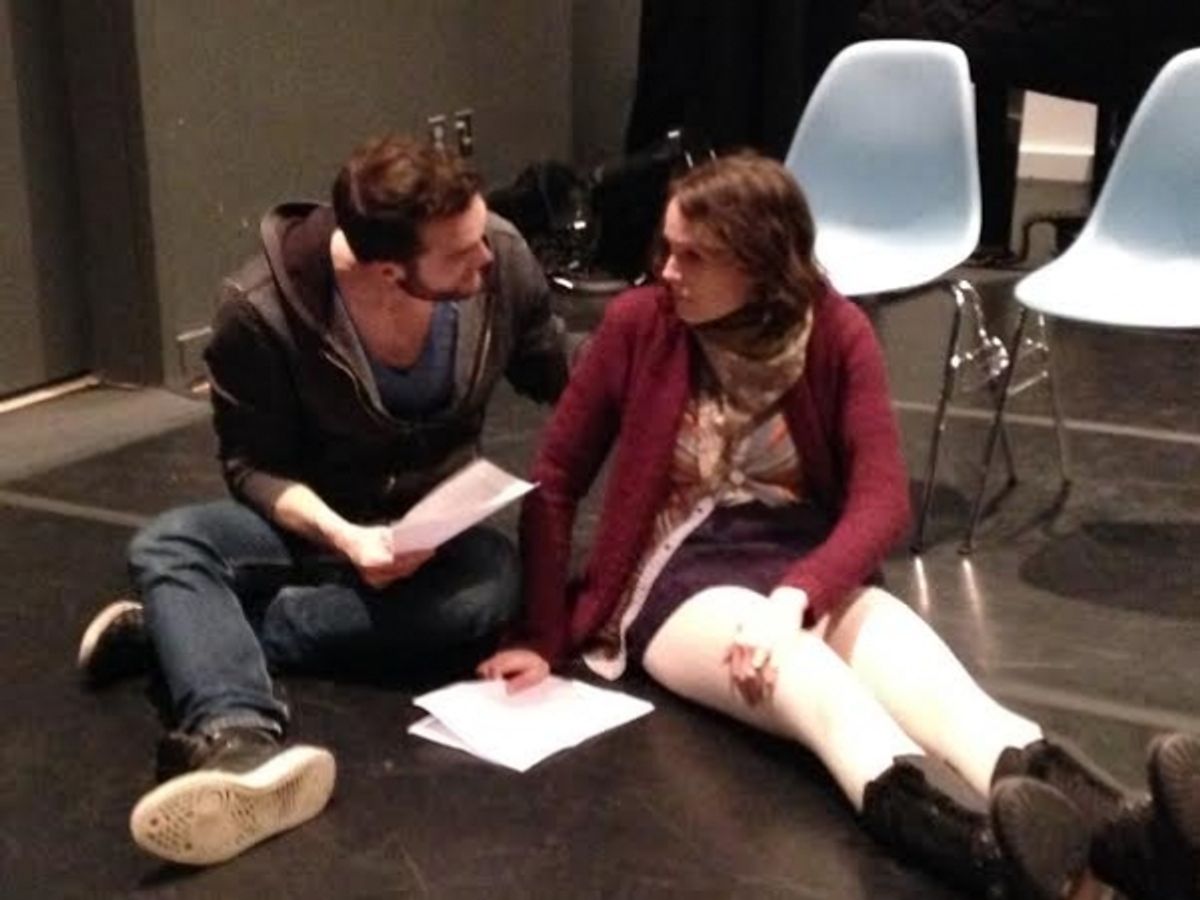 Patrick Mulryan (Orlando) and Ellen Adair (Adam) at 