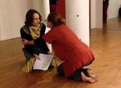 Ellen Adair (Rosalind) and Anna O''Donoghue (Celia) Photo