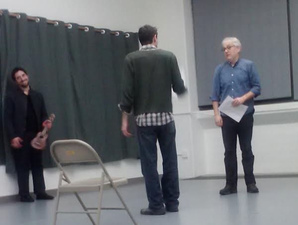 Alexander Sovronsky, Nat Cassidy (Silvius), and Christopher Seiler (Corin) Photo