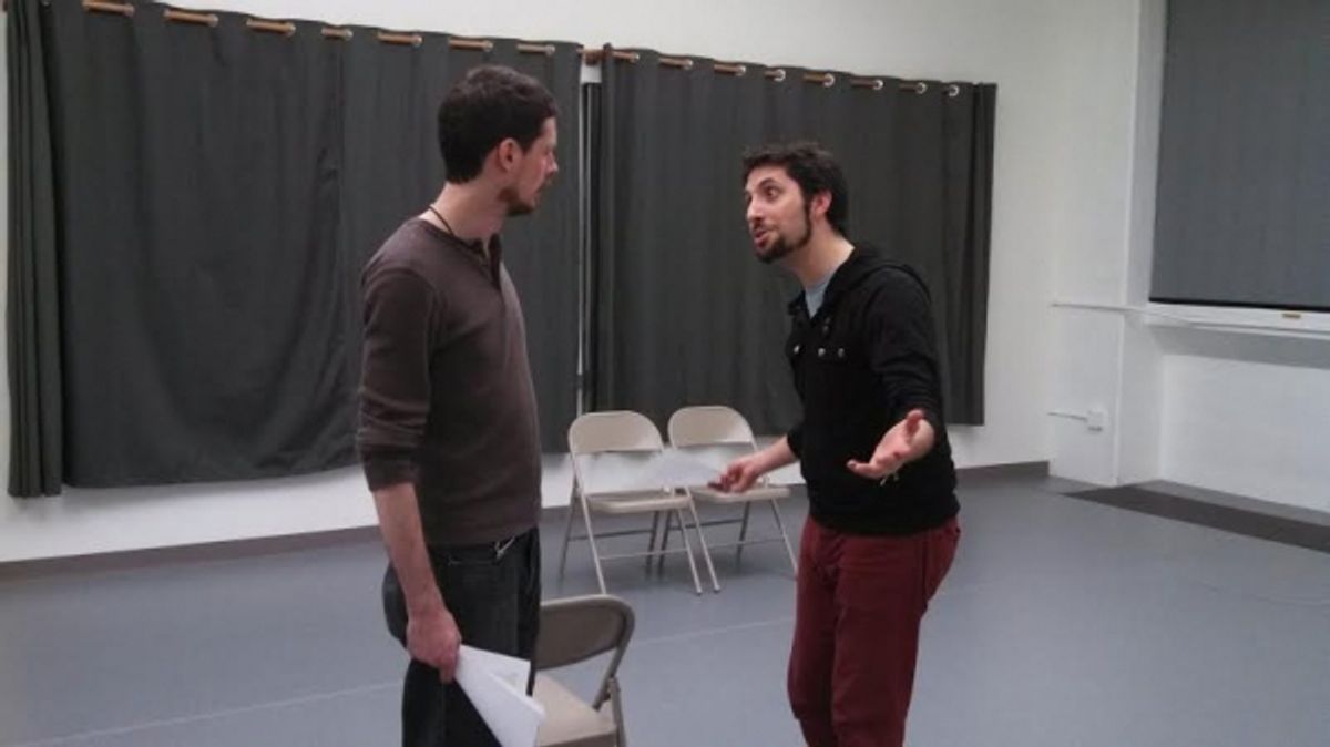 Nat Cassidy (Silvius) and Alexander Sovronsky (Phebe) at 