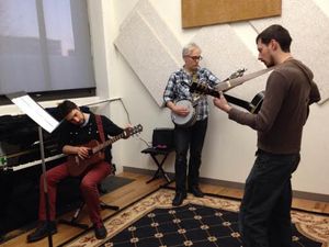 Alexander Sovronsky, Christopher Seiler and Nat Cassidy @ BroadwayWorld Alexander Sovronsky, Christopher Seiler and Nat Cassidy Photo