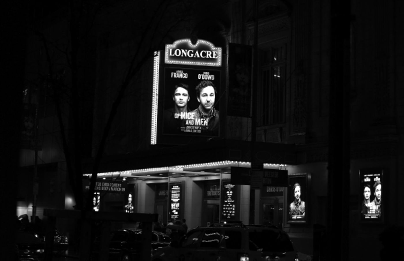 Photo Coverage: James Franco, Chris O'Dowd & Leighton Meester Take First Bows in OF MICE AND MEN Photo Coverage: James Franco, Chris O'Dowd & Leighton Meester Take First Bows in OF MICE AND MEN Image