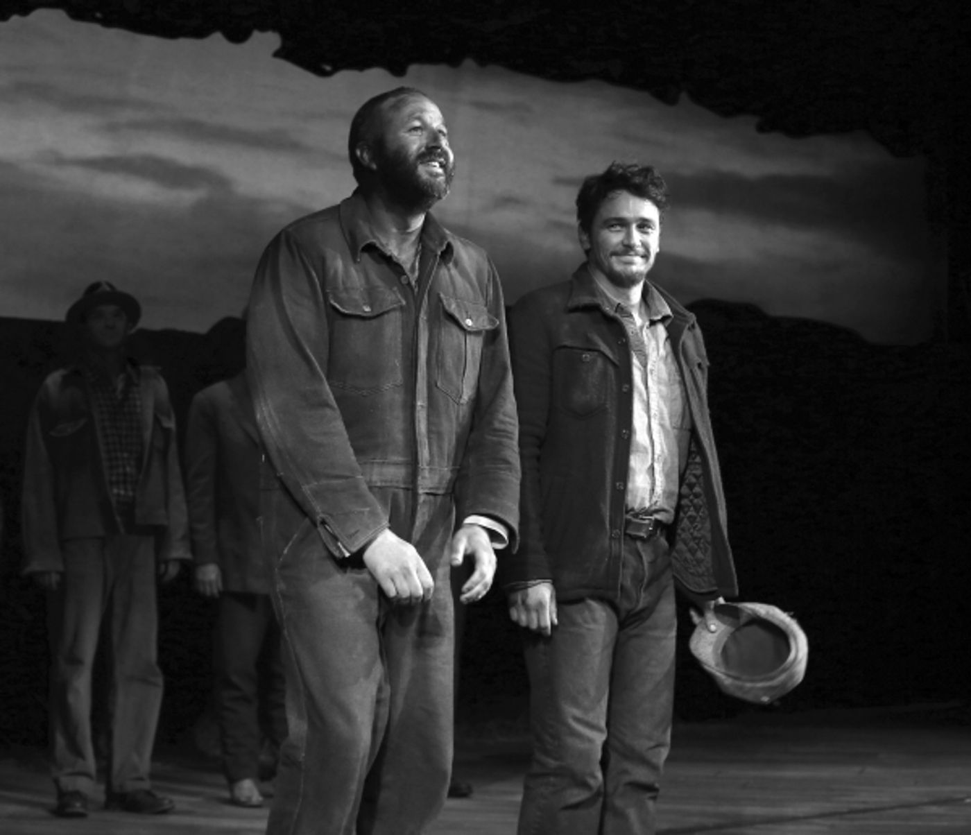Photo Coverage: James Franco, Chris O'Dowd & Leighton Meester Take First Bows in OF MICE AND MEN  Image