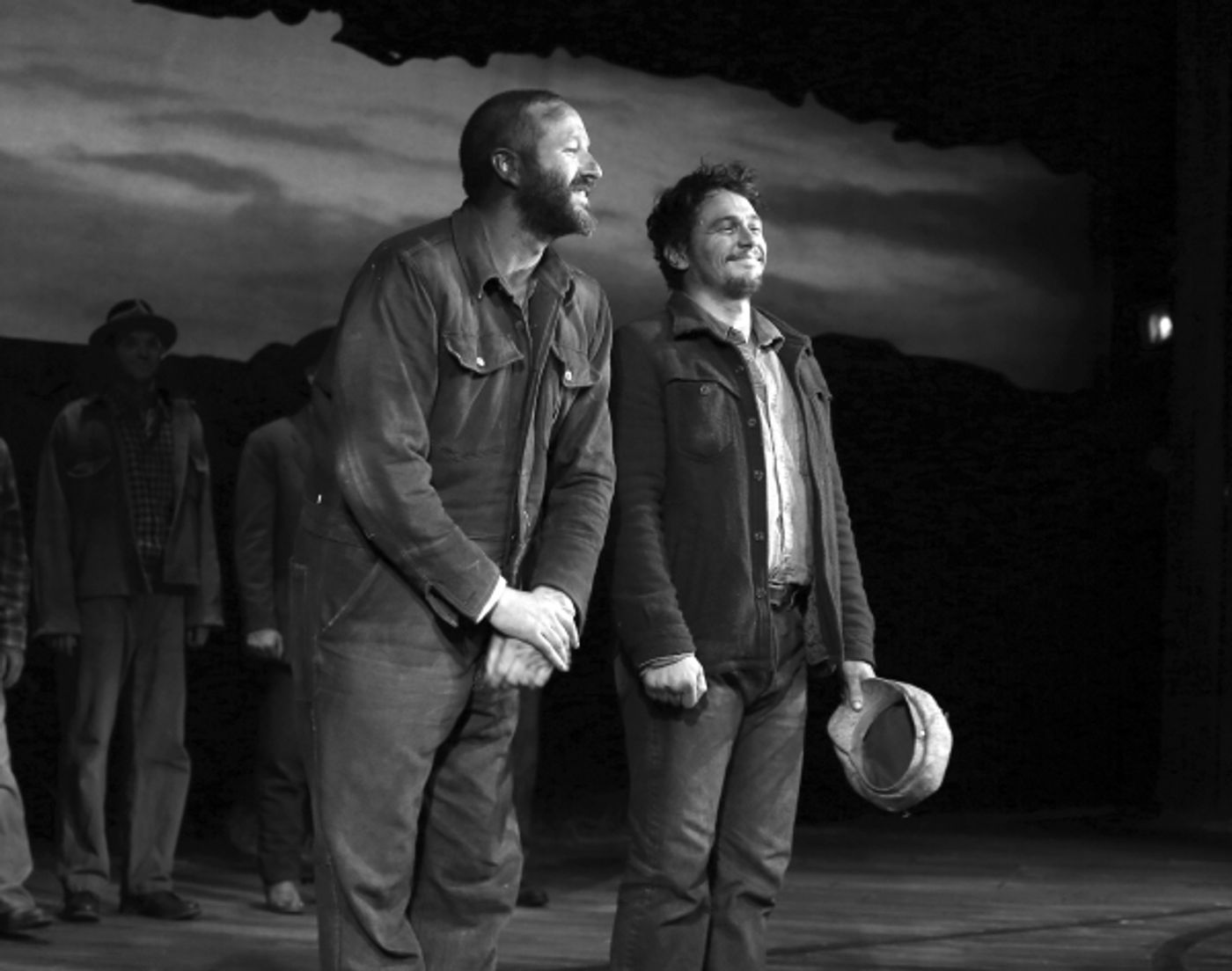 Photo Coverage: James Franco, Chris O'Dowd & Leighton Meester Take First Bows in OF MICE AND MEN  Image