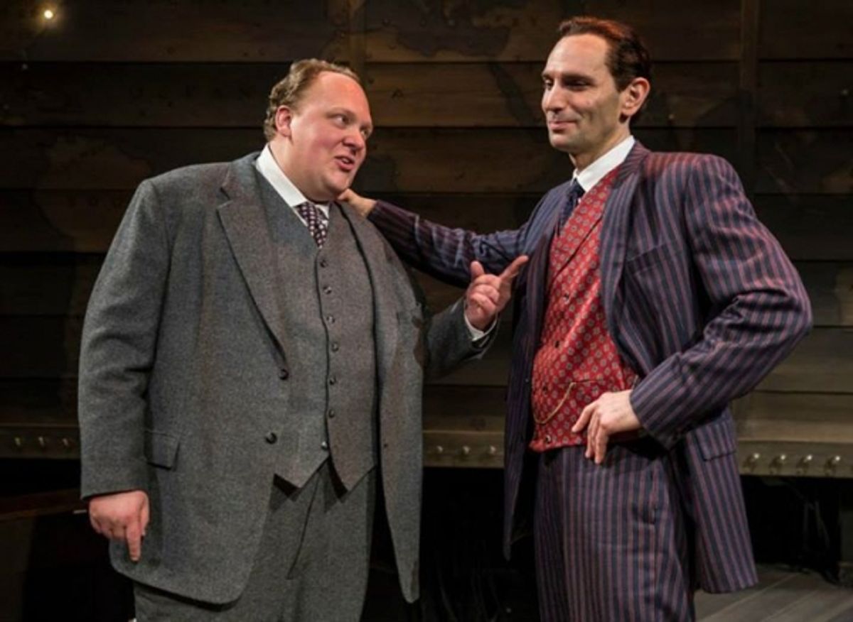 Addison (Michael Aaron Lindner) and Wilson (Andrew Rothenberg) at 