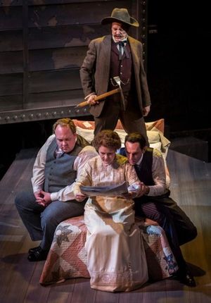 Addison (Michael Aaron Lindner), Mama Mizner (Anne Gunn), Wilson (Andrew Rothenberg)  Photo