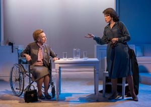 Roberta Maxwell (Lillian Hellman) and Marcia Rodd (Mary McCarthy) Photo