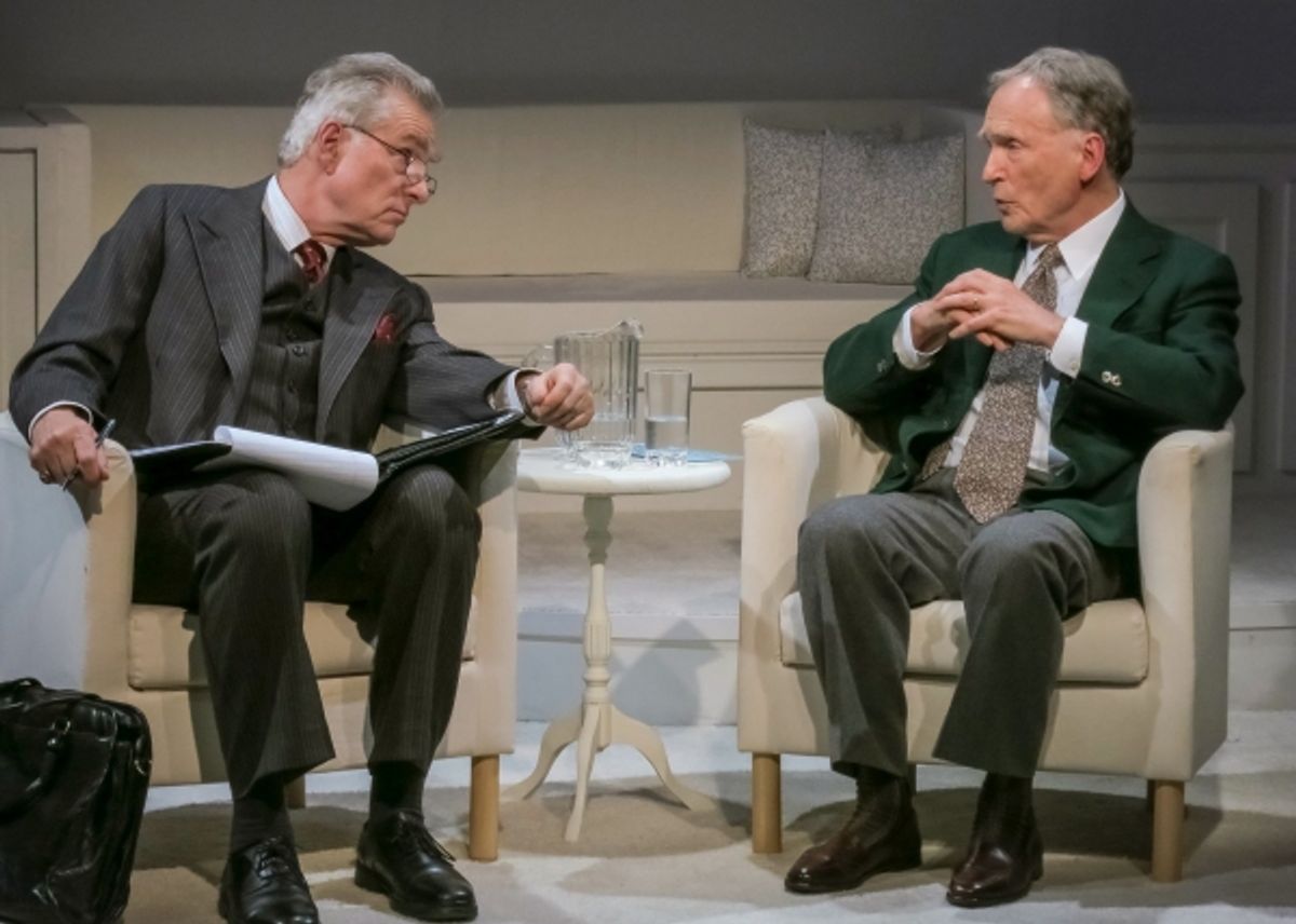 Peter Brouwer (Lester) and Dick Cavett (as himself) at 