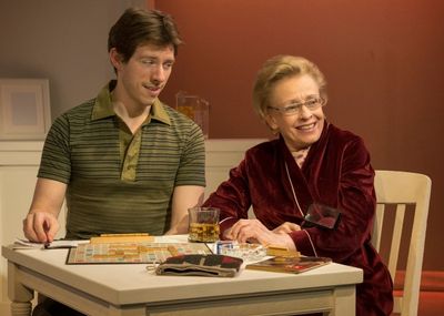 Rowan Michael Meyer (Ryan) and Roberta Maxwell (Lillian Hellman)  Photo