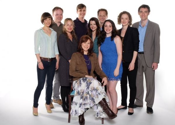The cast of Time and the Conways: (from left) Sarah Manton, Jonathan Fielding, Morgan Photo
