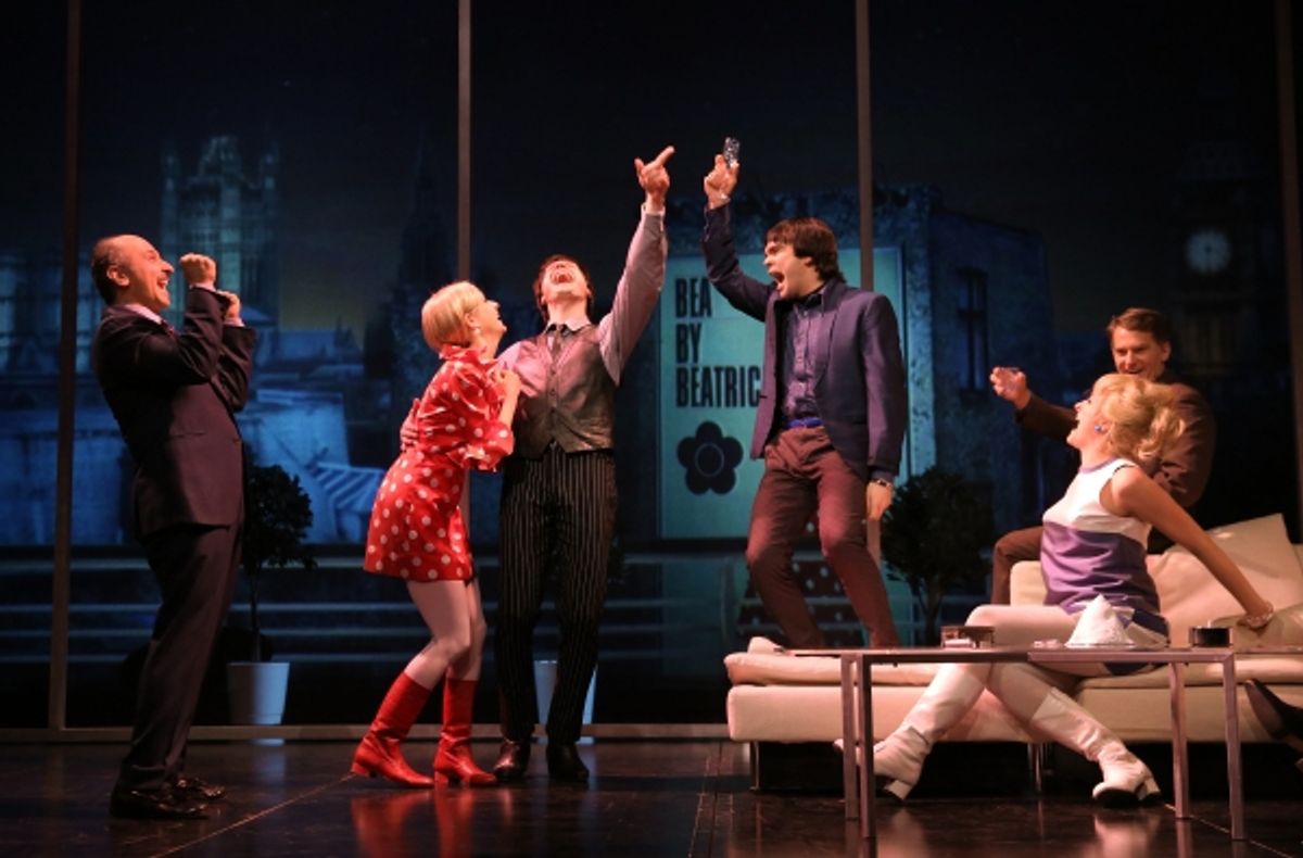 Stephen DeRosa as Leo, Ariana Venturi as Higgy, Bryan Fenkart as Claude, James Barry as Pedro, Keira Naughton as Ulcie, and James Lloyd Reynolds as Anton at 