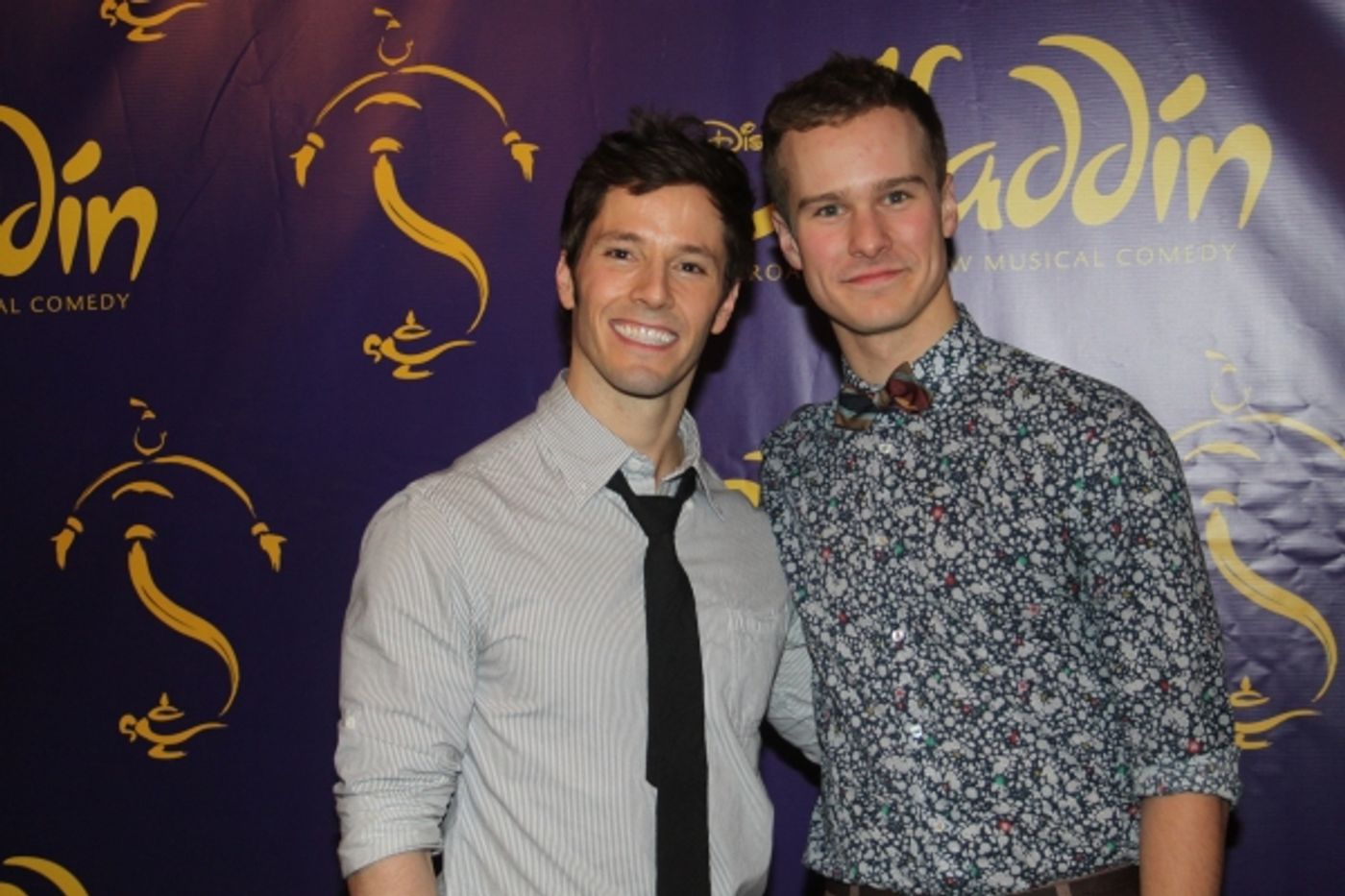 Photo Coverage: ALADDIN Cast Celebrates a Shining, Shimmering, Splendid Opening Night!  Image