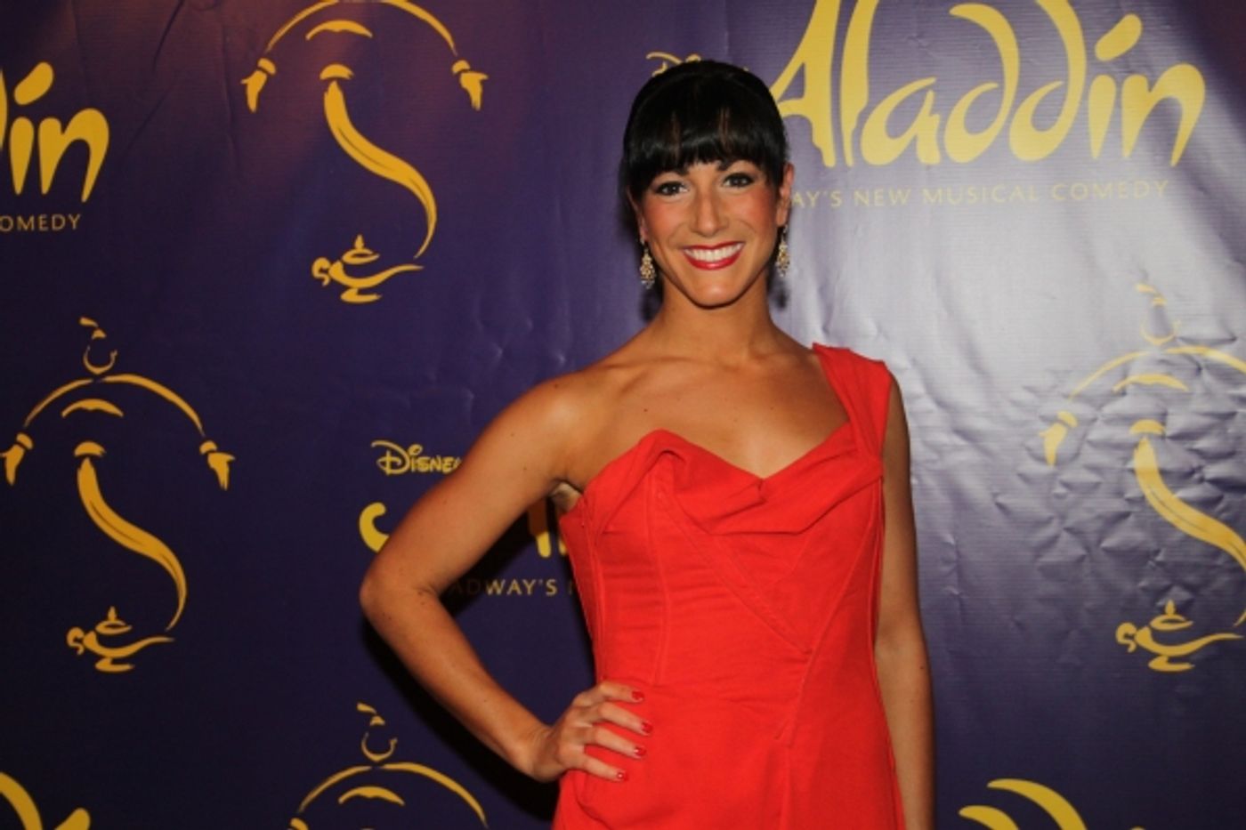 Photo Coverage: ALADDIN Cast Celebrates a Shining, Shimmering, Splendid Opening Night!  Image