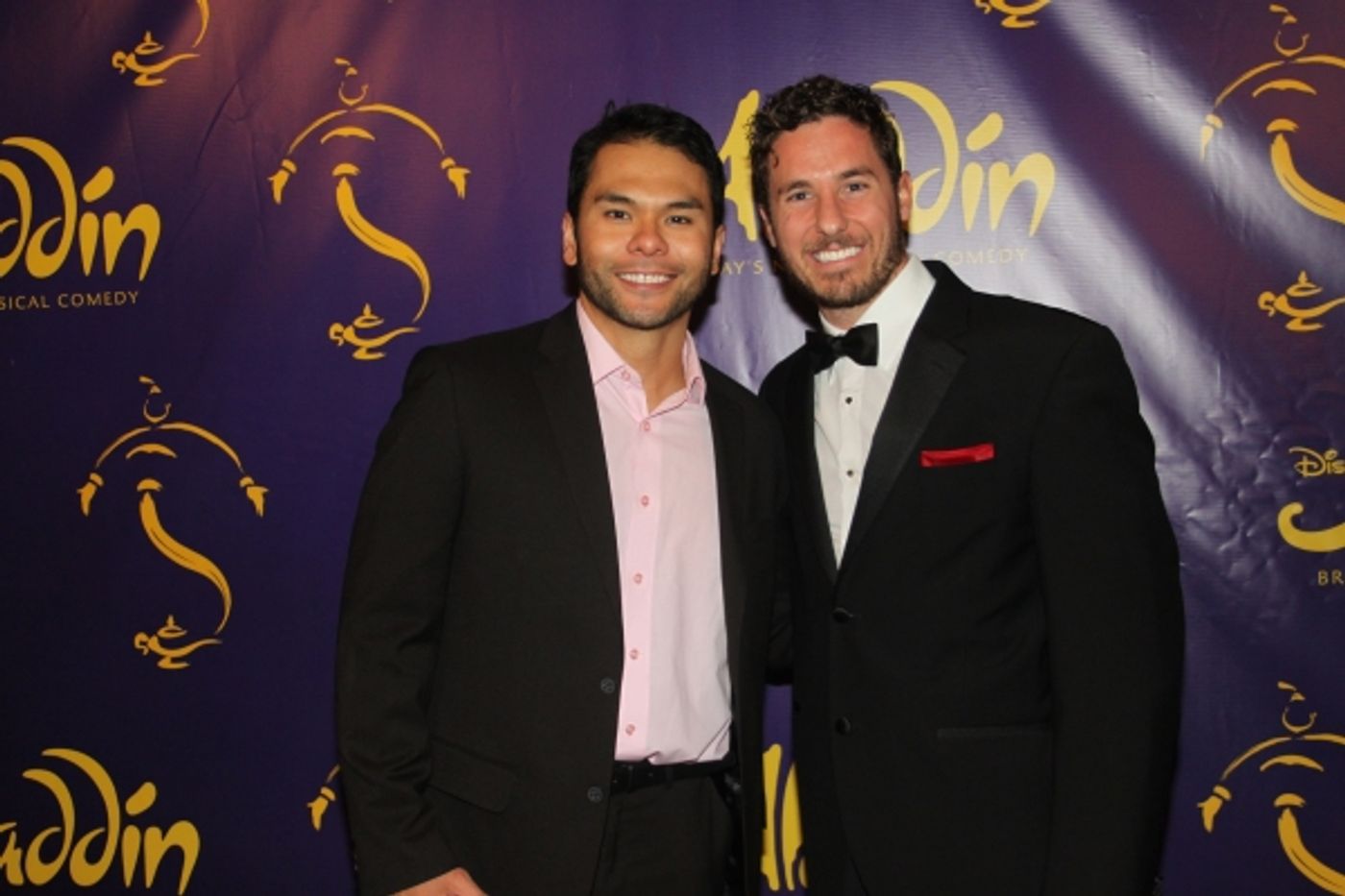 Photo Coverage: ALADDIN Cast Celebrates a Shining, Shimmering, Splendid Opening Night!  Image