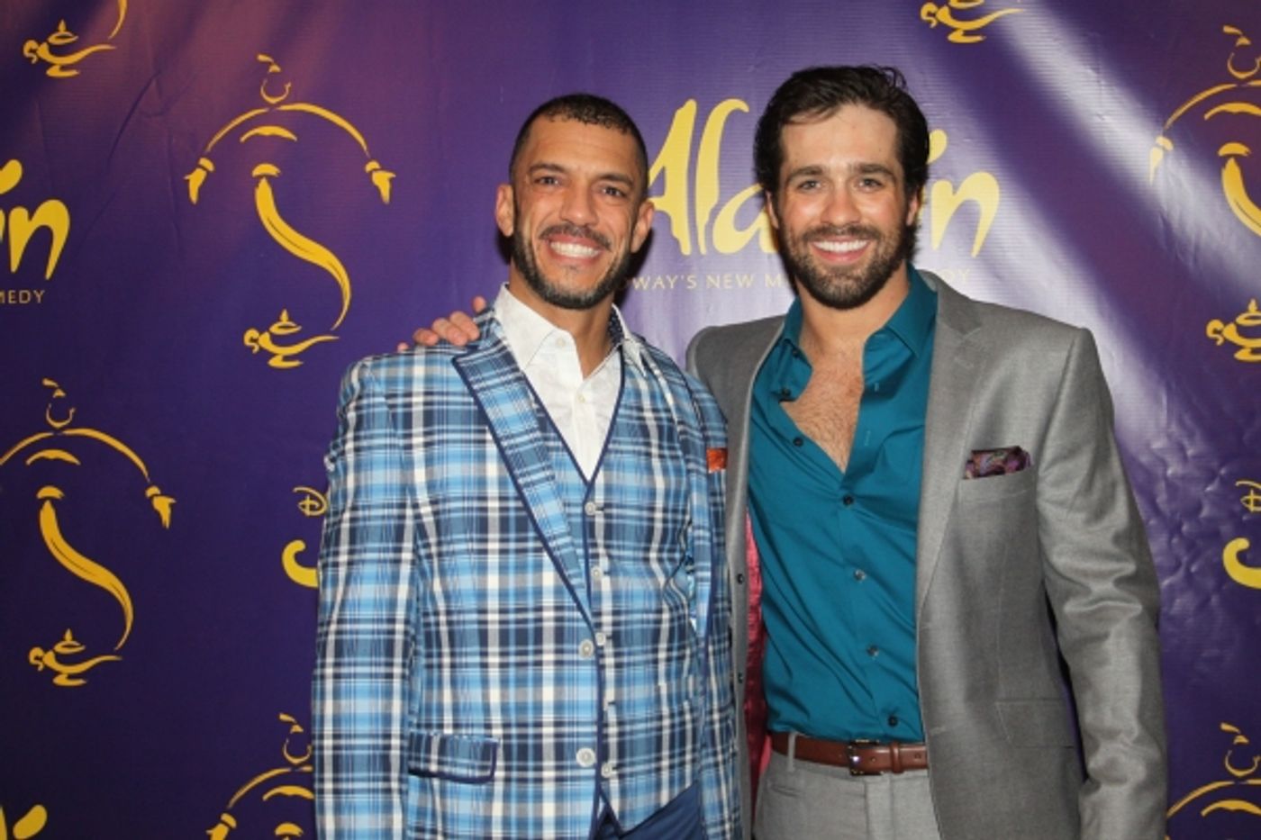 Photo Coverage: ALADDIN Cast Celebrates a Shining, Shimmering, Splendid Opening Night!  Image