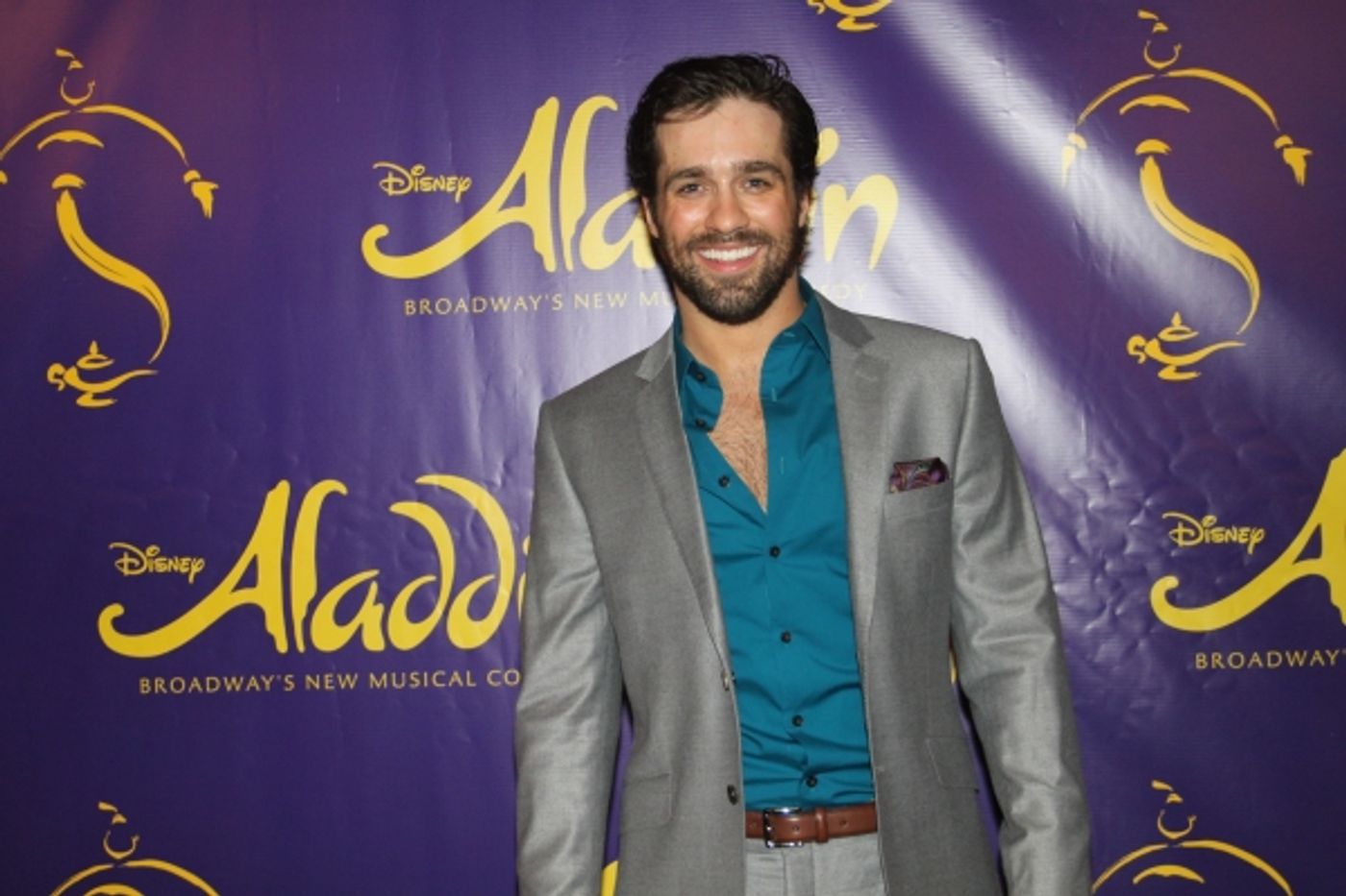 Photo Coverage: ALADDIN Cast Celebrates a Shining, Shimmering, Splendid Opening Night!  Image