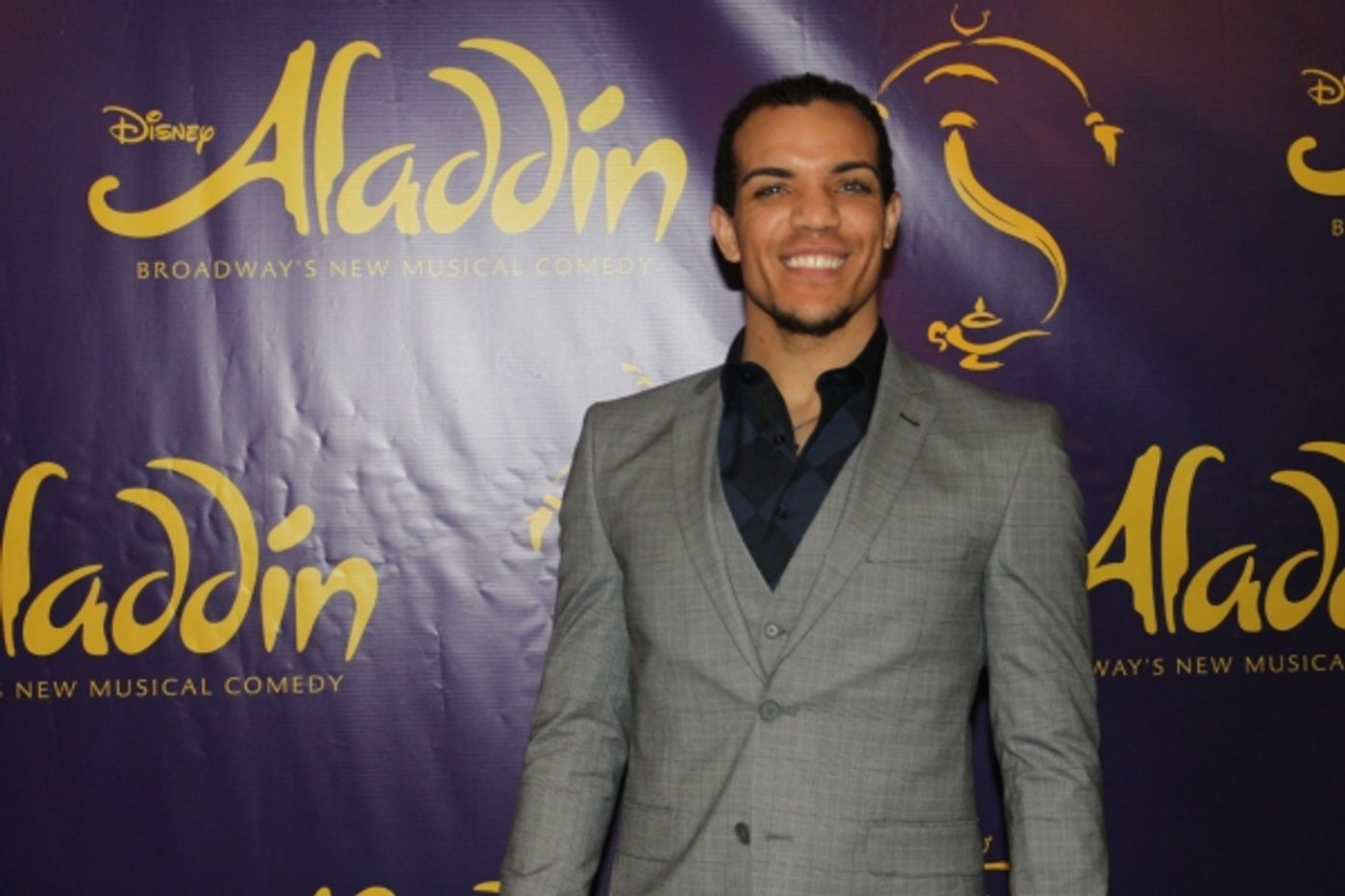 Photo Coverage: ALADDIN Cast Celebrates a Shining, Shimmering, Splendid Opening Night!  Image