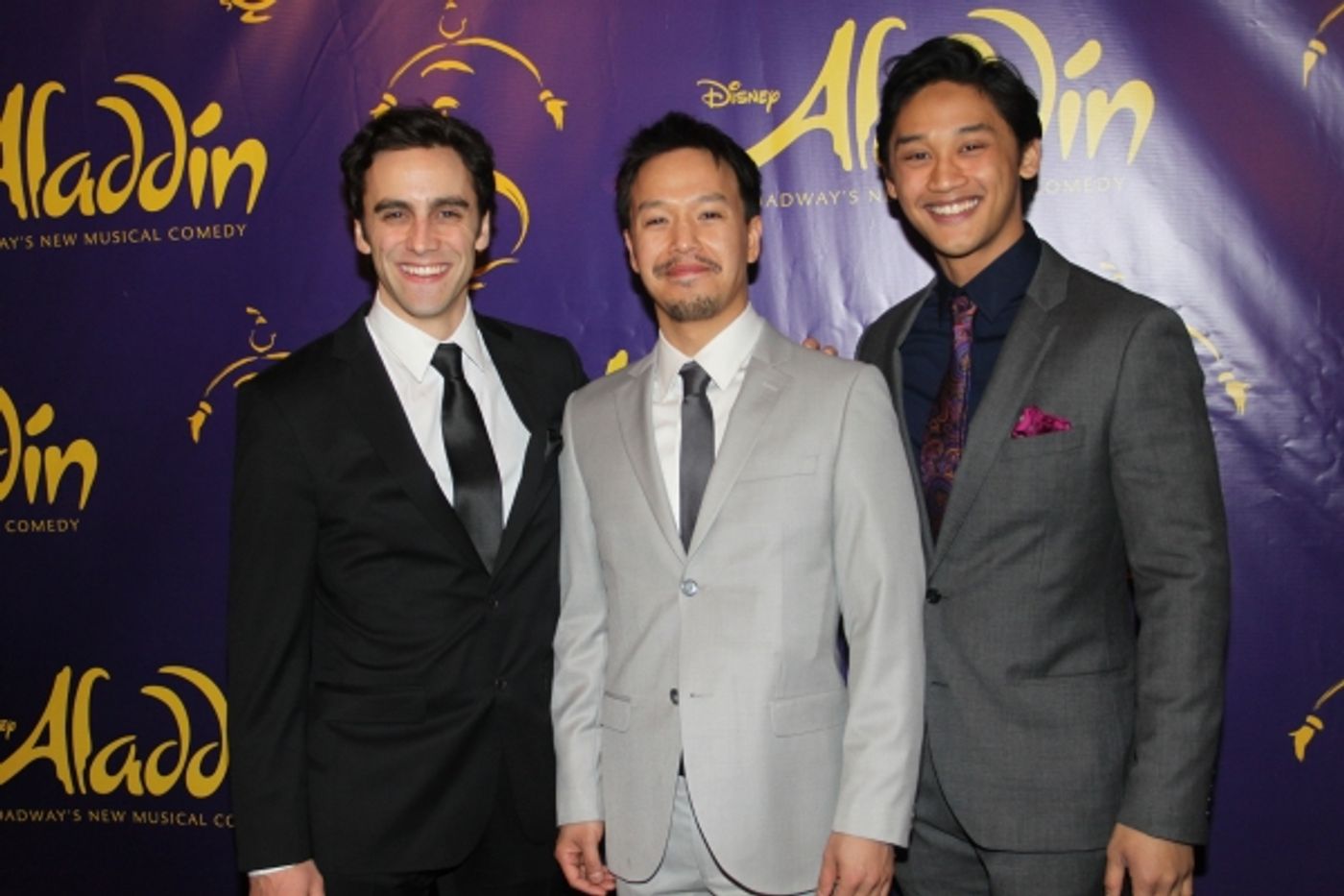Photo Coverage: ALADDIN Cast Celebrates a Shining, Shimmering, Splendid Opening Night!  Image