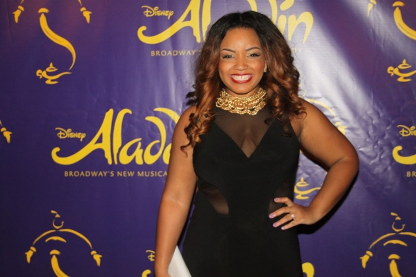 Photo Coverage: ALADDIN Cast Celebrates a Shining, Shimmering, Splendid Opening Night!  Image