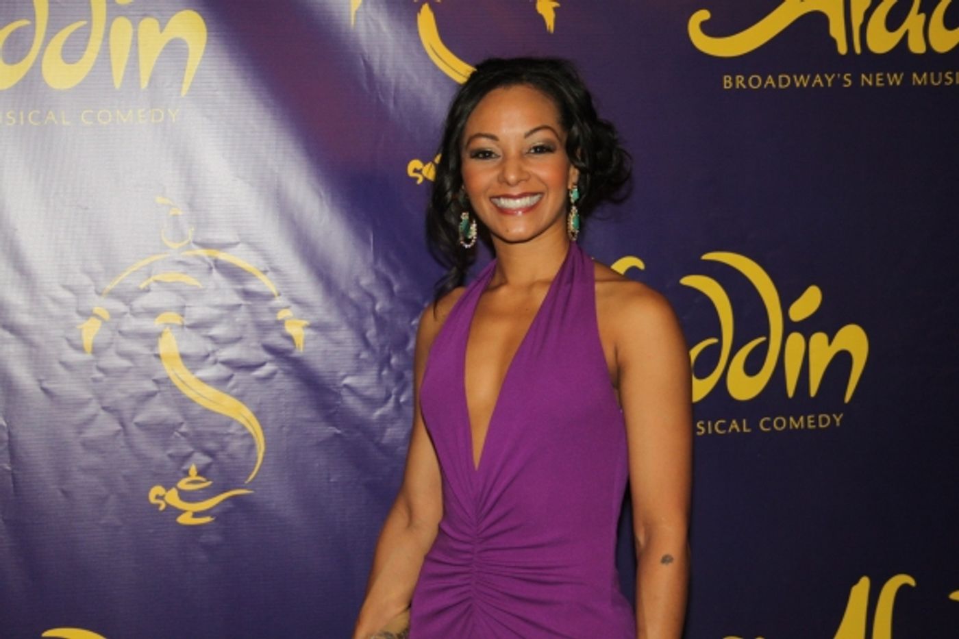 Photo Coverage: ALADDIN Cast Celebrates a Shining, Shimmering, Splendid Opening Night!  Image