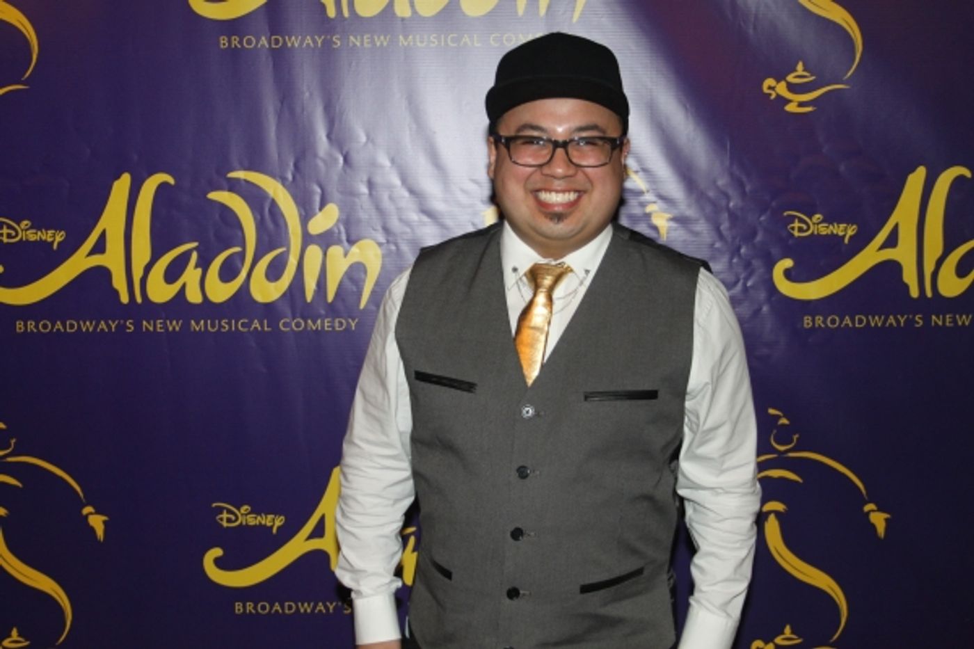Photo Coverage: ALADDIN Cast Celebrates a Shining, Shimmering, Splendid Opening Night!  Image