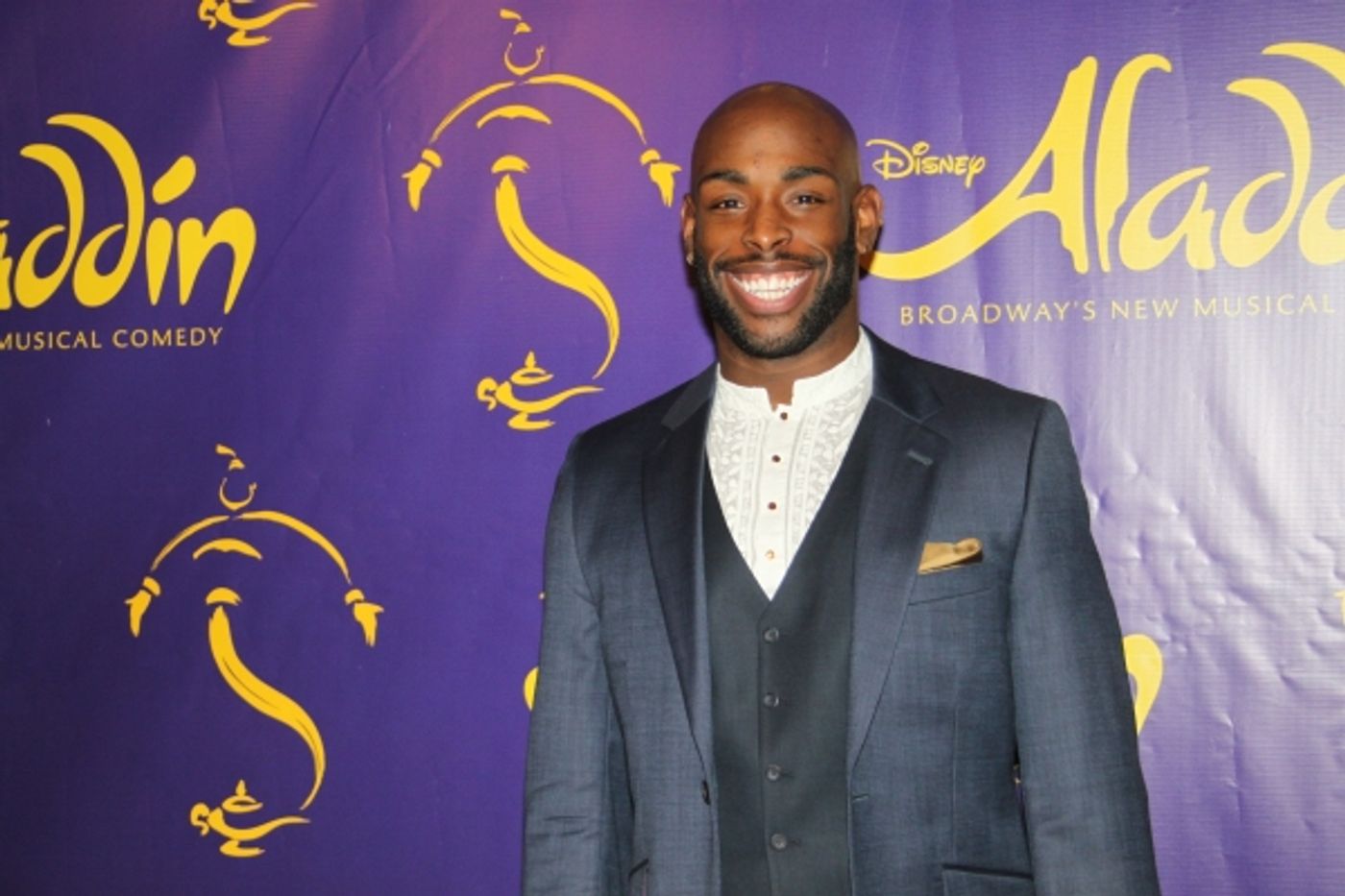 Photo Coverage: ALADDIN Cast Celebrates a Shining, Shimmering, Splendid Opening Night!  Image