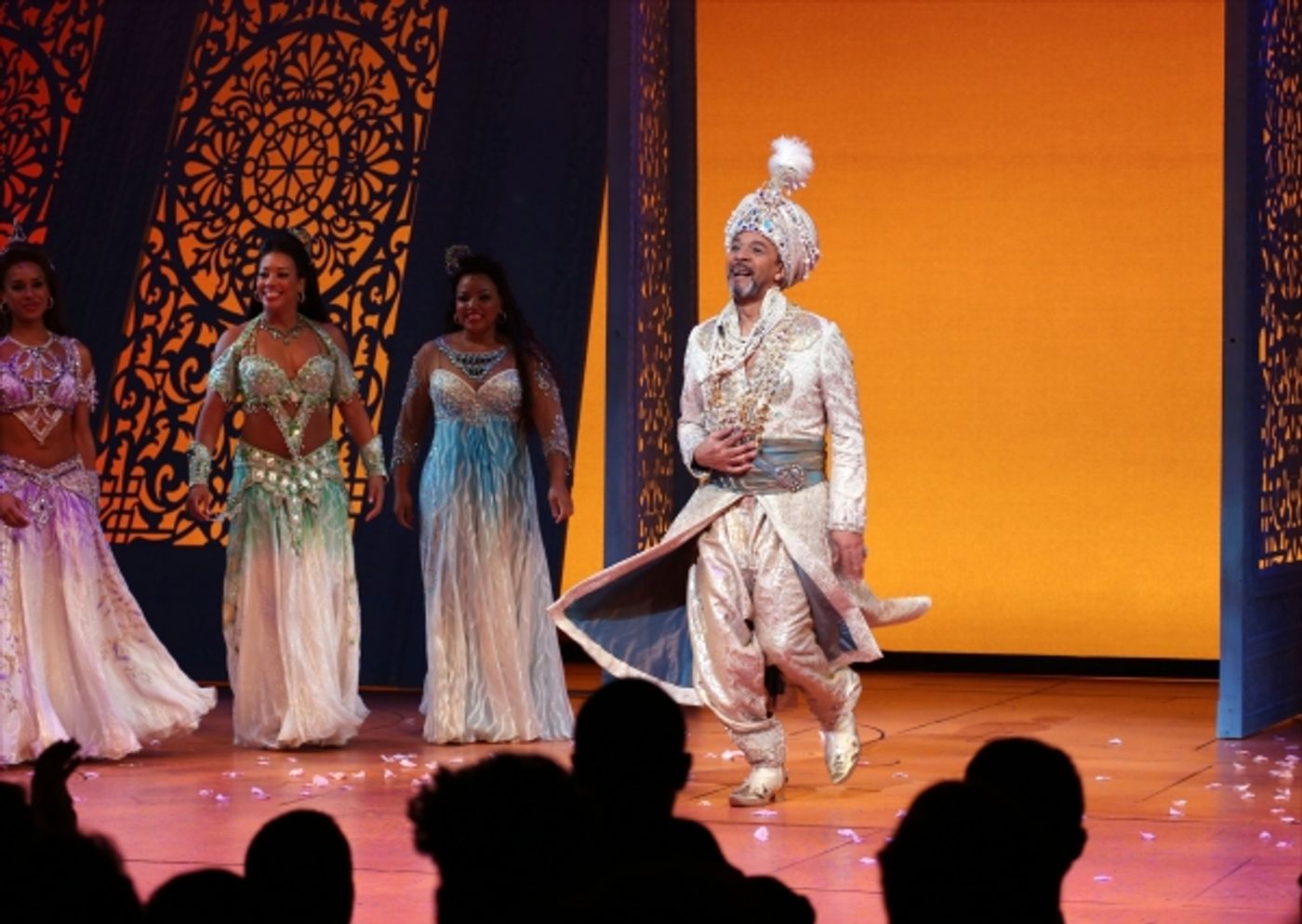 Photo Coverage: Inside ALADDIN's Magical  Opening Night Curtain Call!  Image