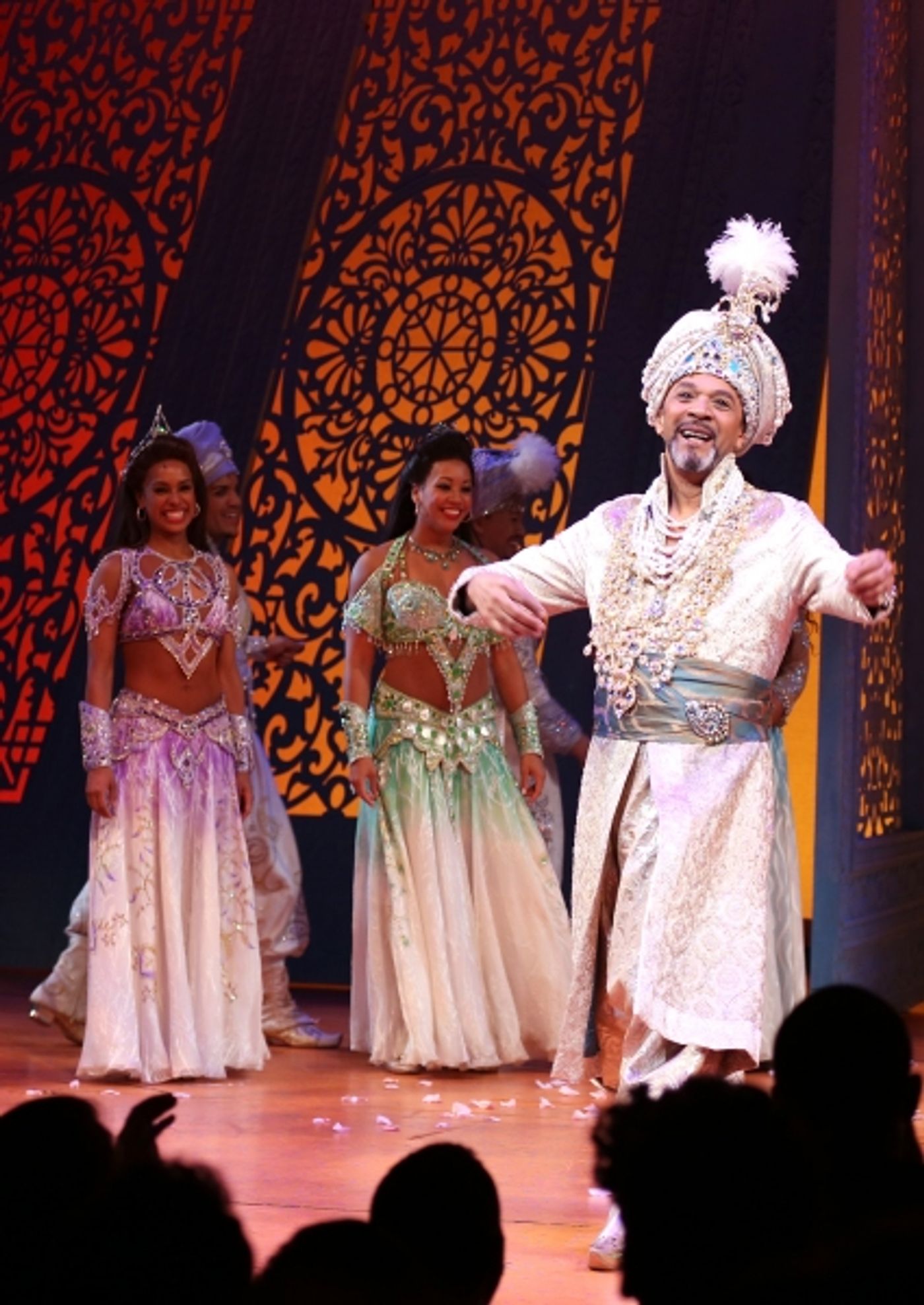 Photo Coverage: Inside ALADDIN's Magical  Opening Night Curtain Call!  Image