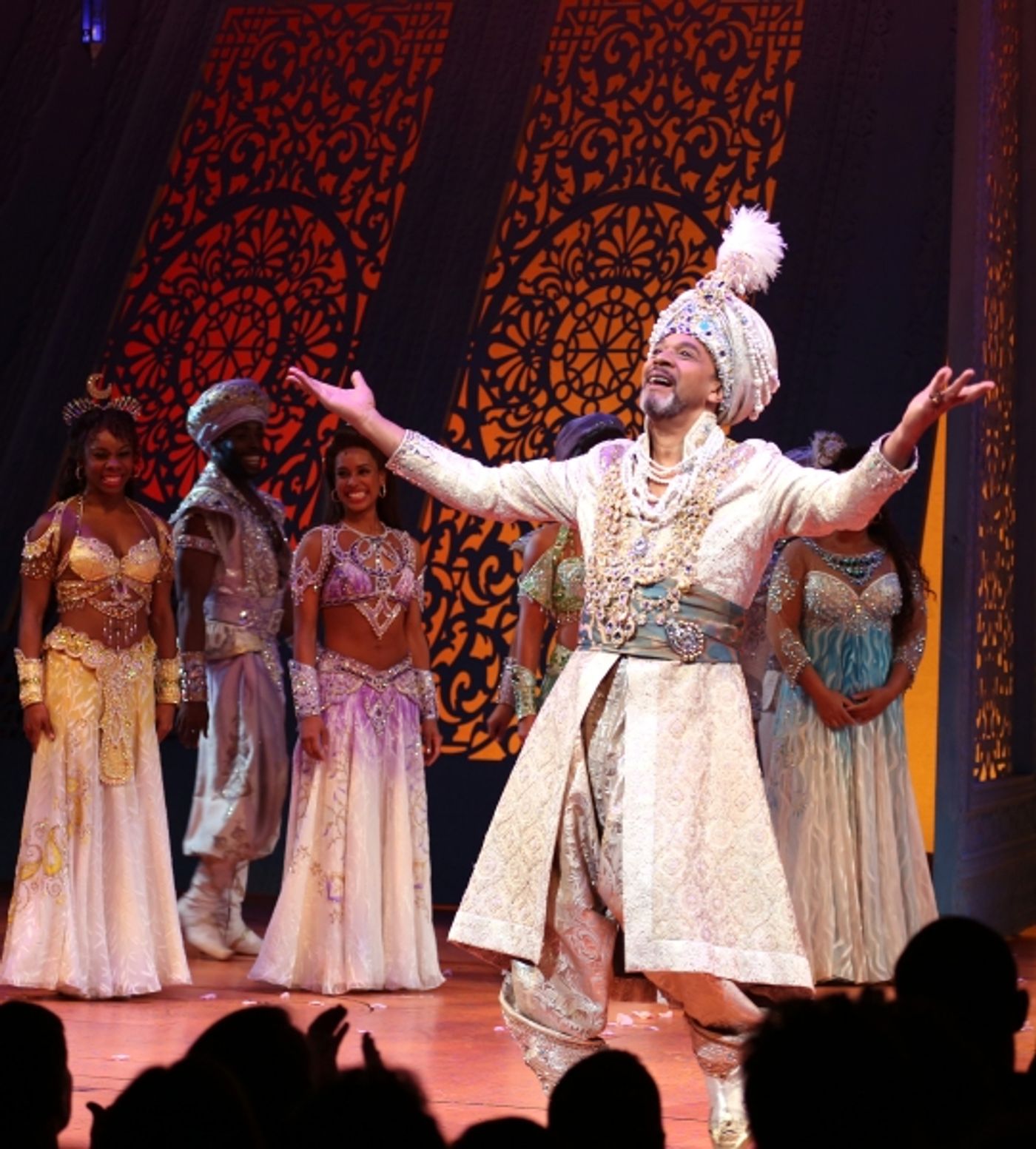 Photo Coverage: Inside ALADDIN's Magical  Opening Night Curtain Call!  Image