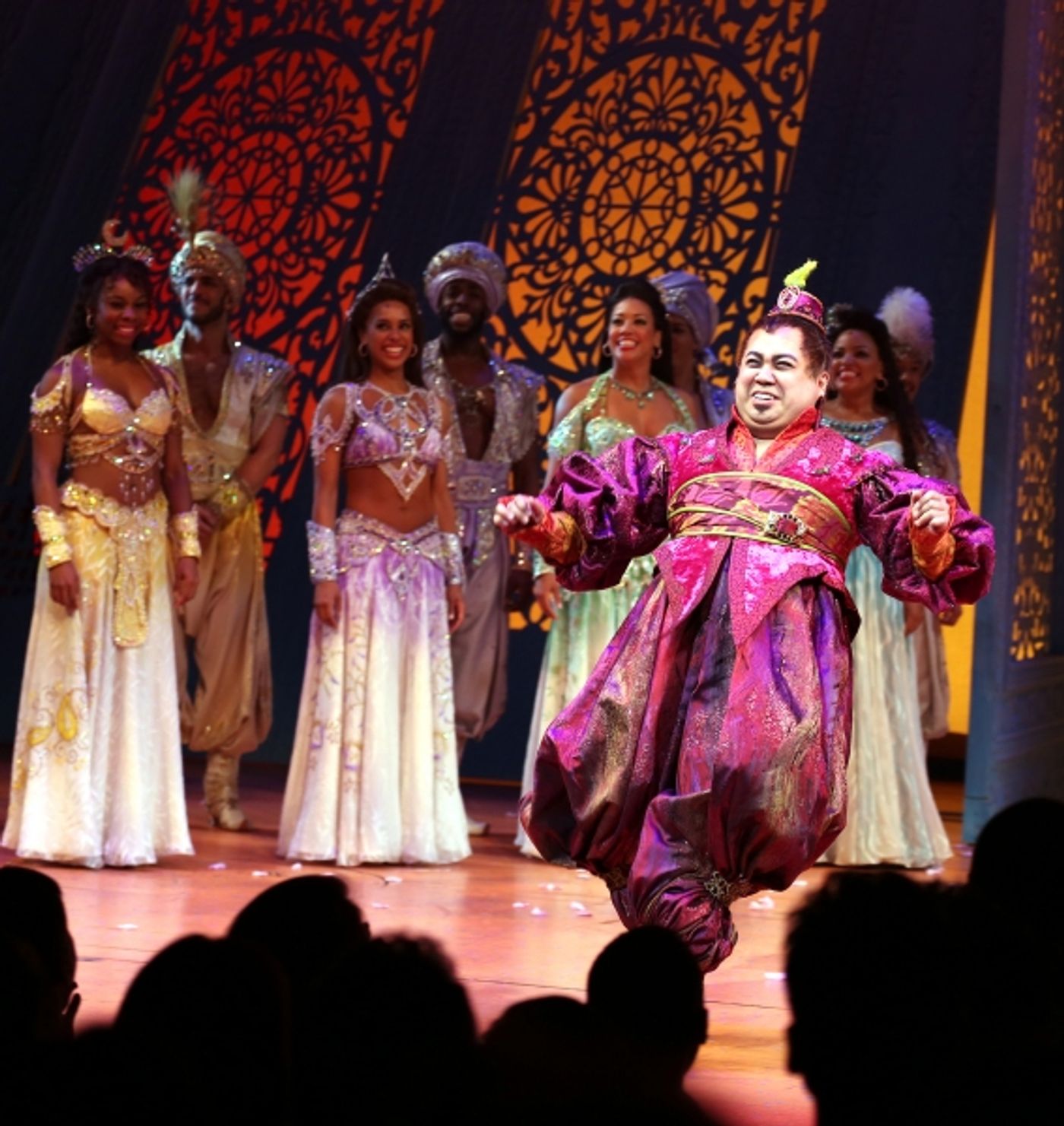 Photo Coverage: Inside ALADDIN's Magical  Opening Night Curtain Call!  Image