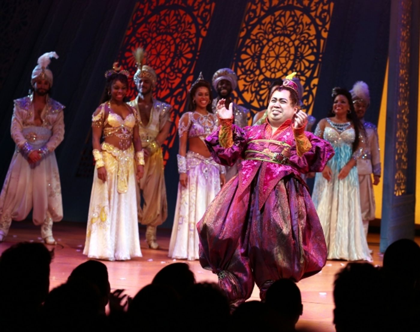 Photo Coverage: Inside ALADDIN's Magical  Opening Night Curtain Call!  Image