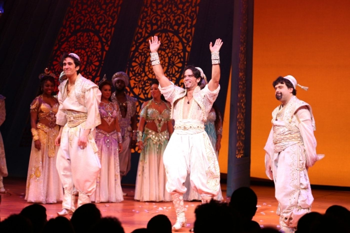 Photo Coverage: Inside ALADDIN's Magical Opening Night Curtain Call! Photo Coverage: Inside ALADDIN's Magical Opening Night Curtain Call! Image