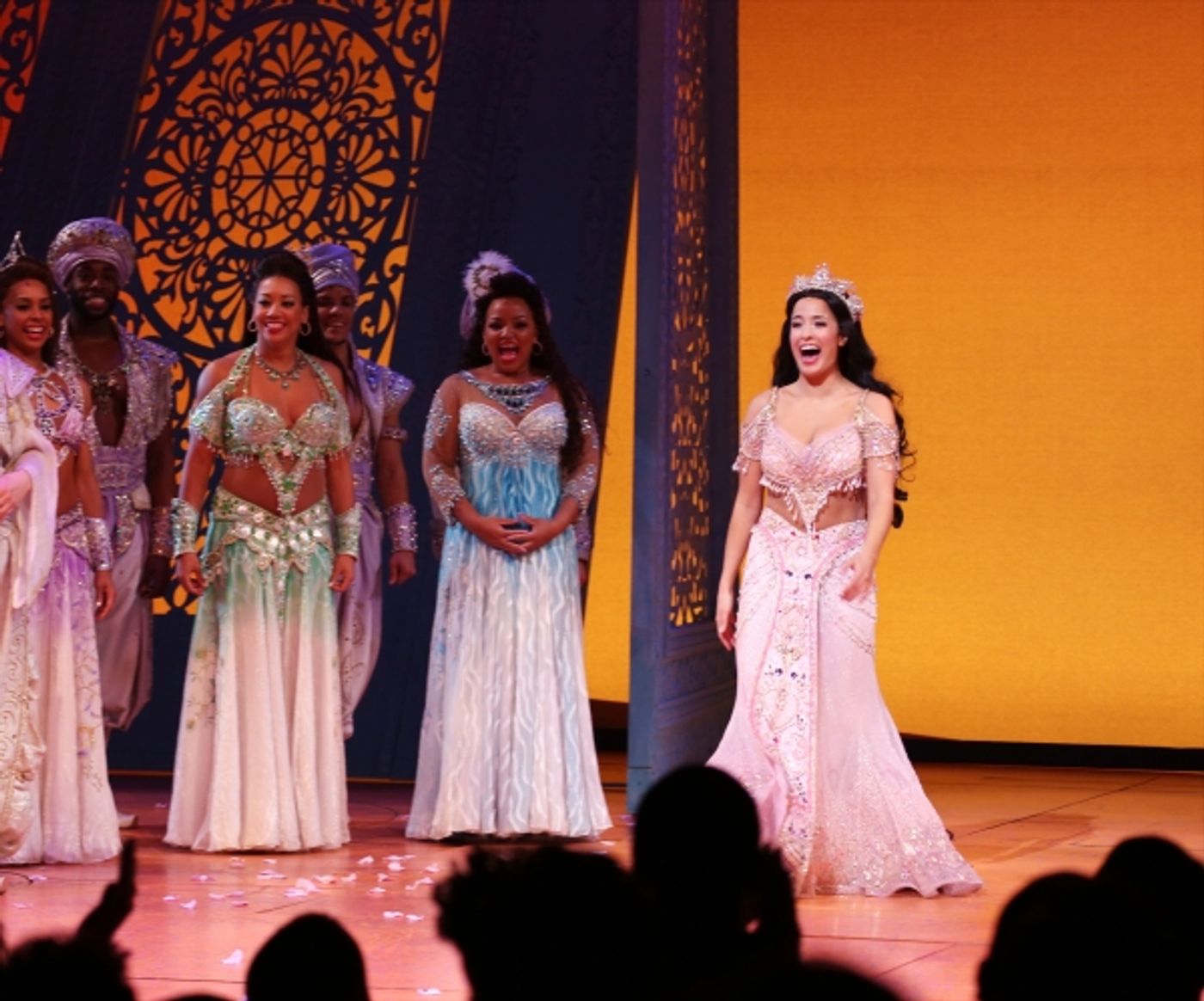 Photo Coverage: Inside ALADDIN's Magical  Opening Night Curtain Call!  Image