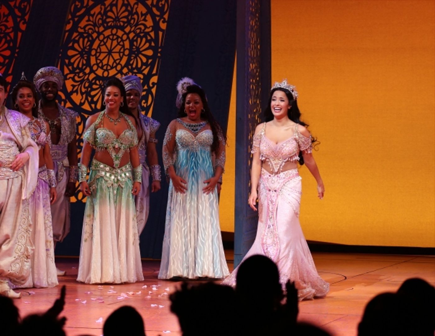 Photo Coverage: Inside ALADDIN's Magical  Opening Night Curtain Call!  Image