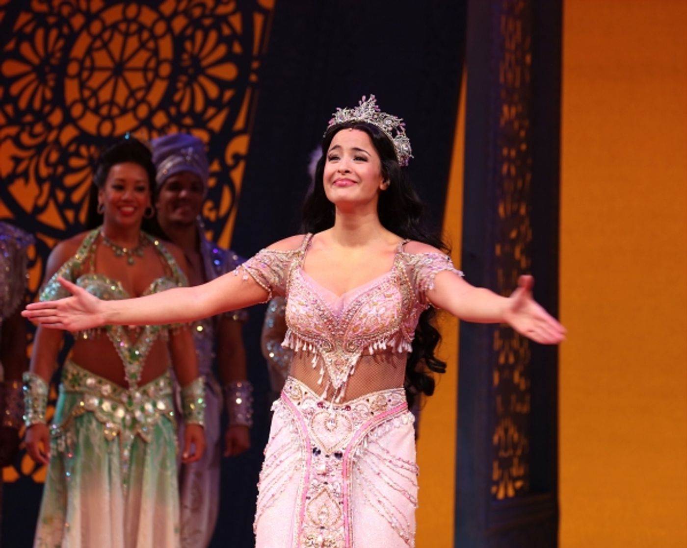 Photo Coverage: Inside ALADDIN's Magical  Opening Night Curtain Call!  Image