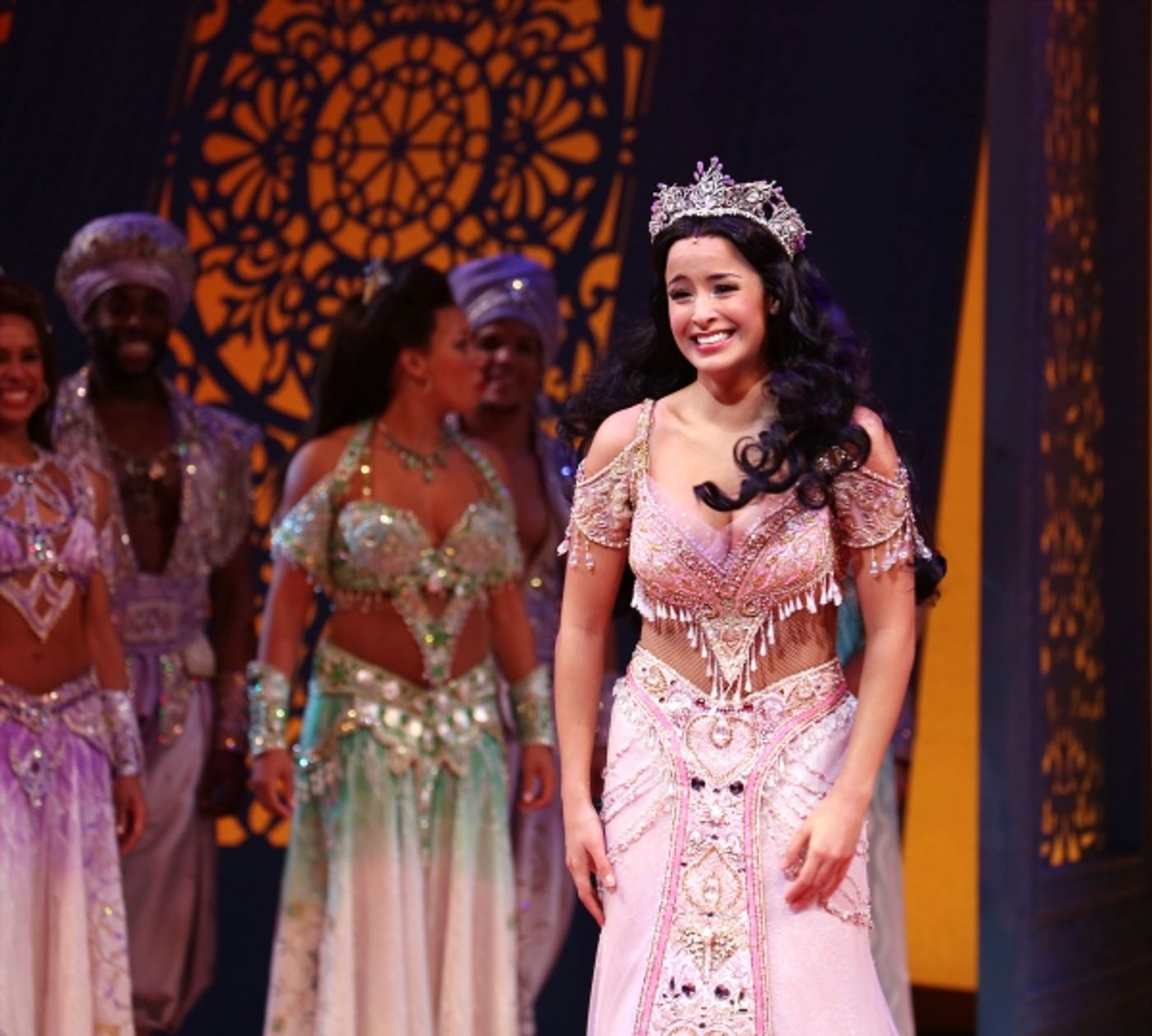 Photo Coverage: Inside ALADDIN's Magical  Opening Night Curtain Call!  Image