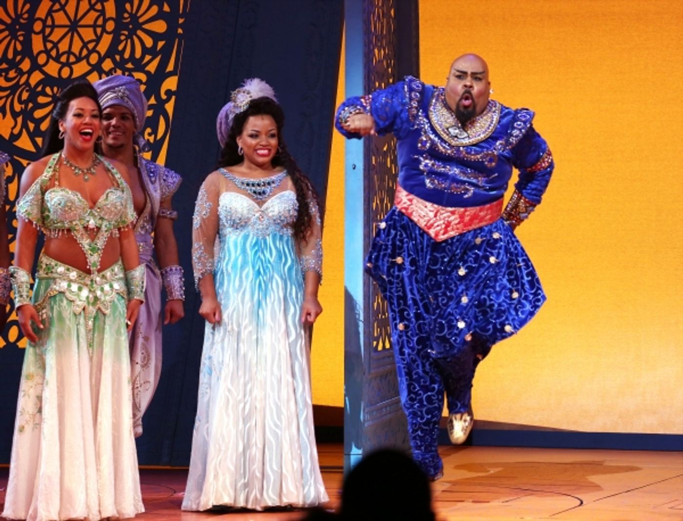 Photo Coverage: Inside ALADDIN's Magical  Opening Night Curtain Call!  Image