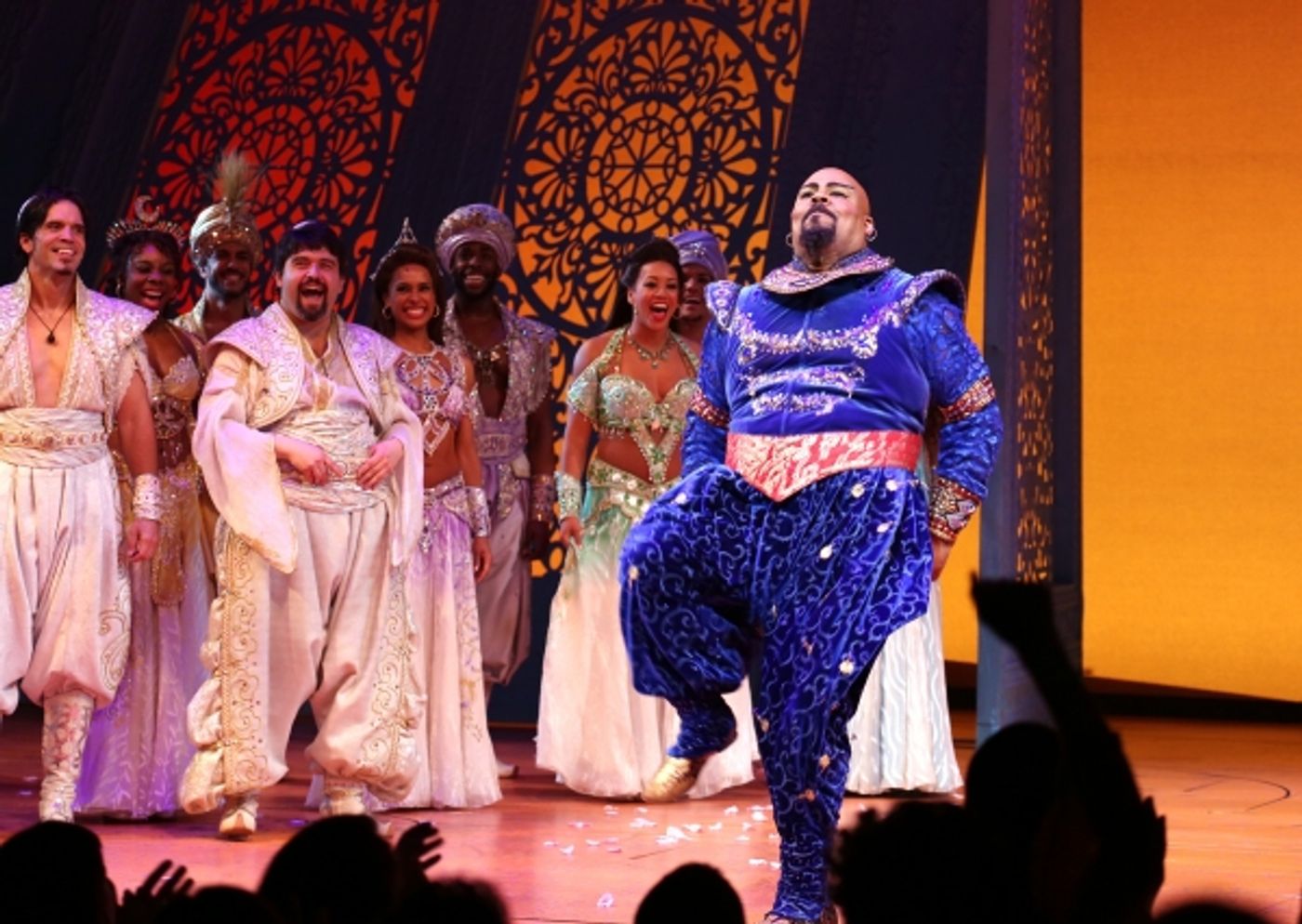 Photo Coverage: Inside ALADDIN's Magical  Opening Night Curtain Call!  Image