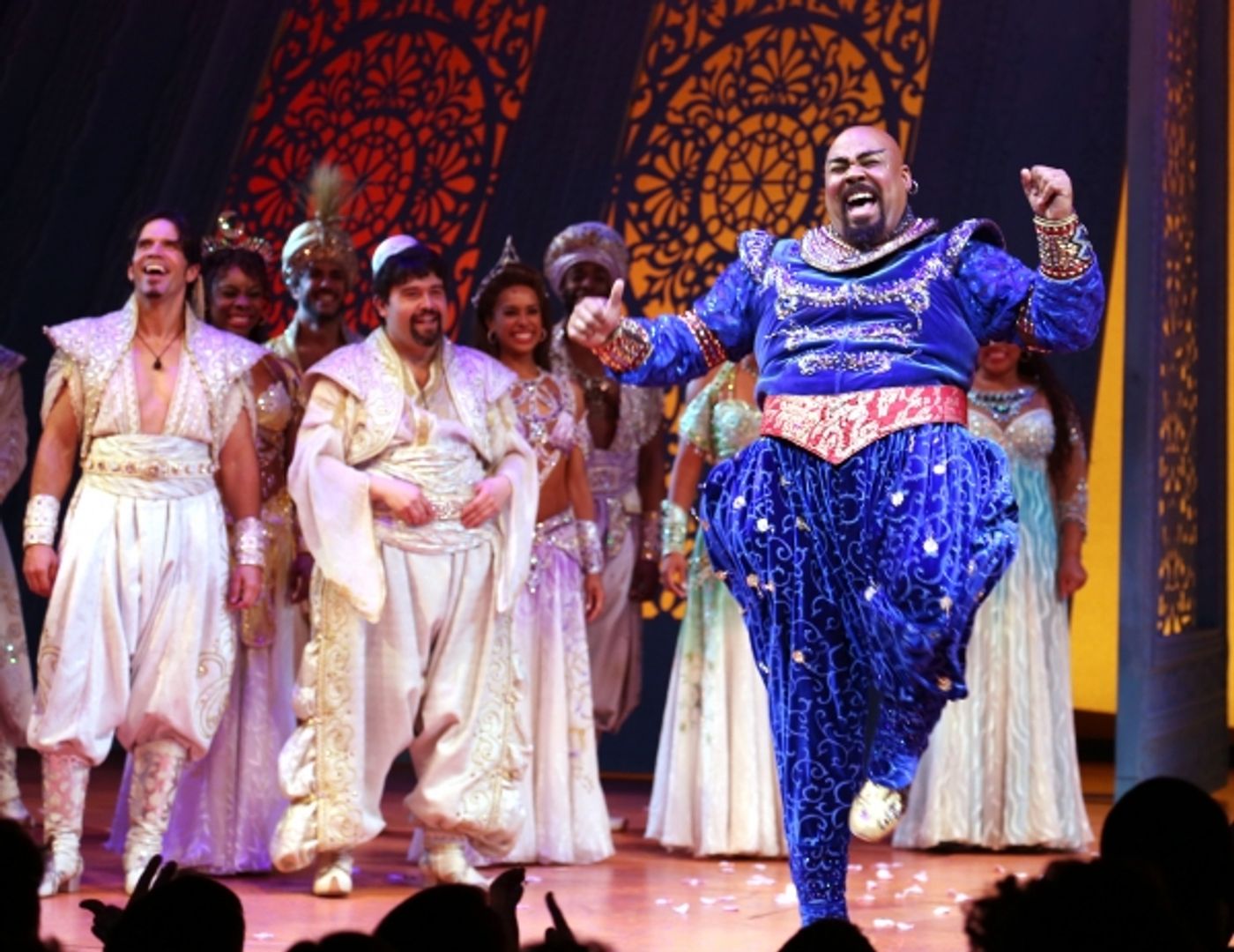 Photo Coverage: Inside ALADDIN's Magical  Opening Night Curtain Call!  Image