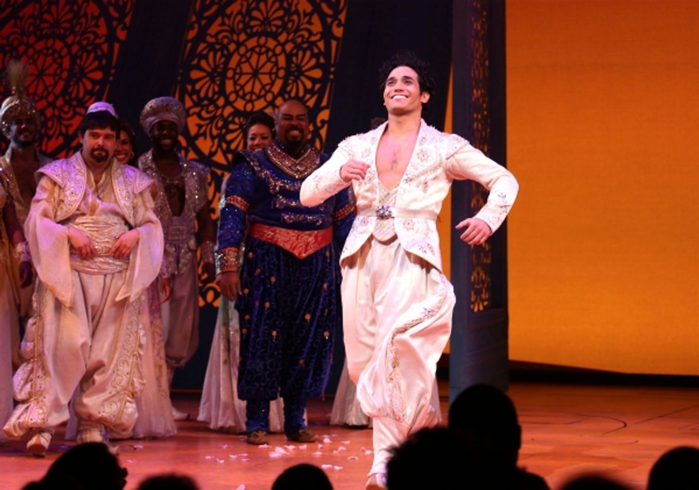 Photo Coverage: Inside ALADDIN's Magical  Opening Night Curtain Call!  Image