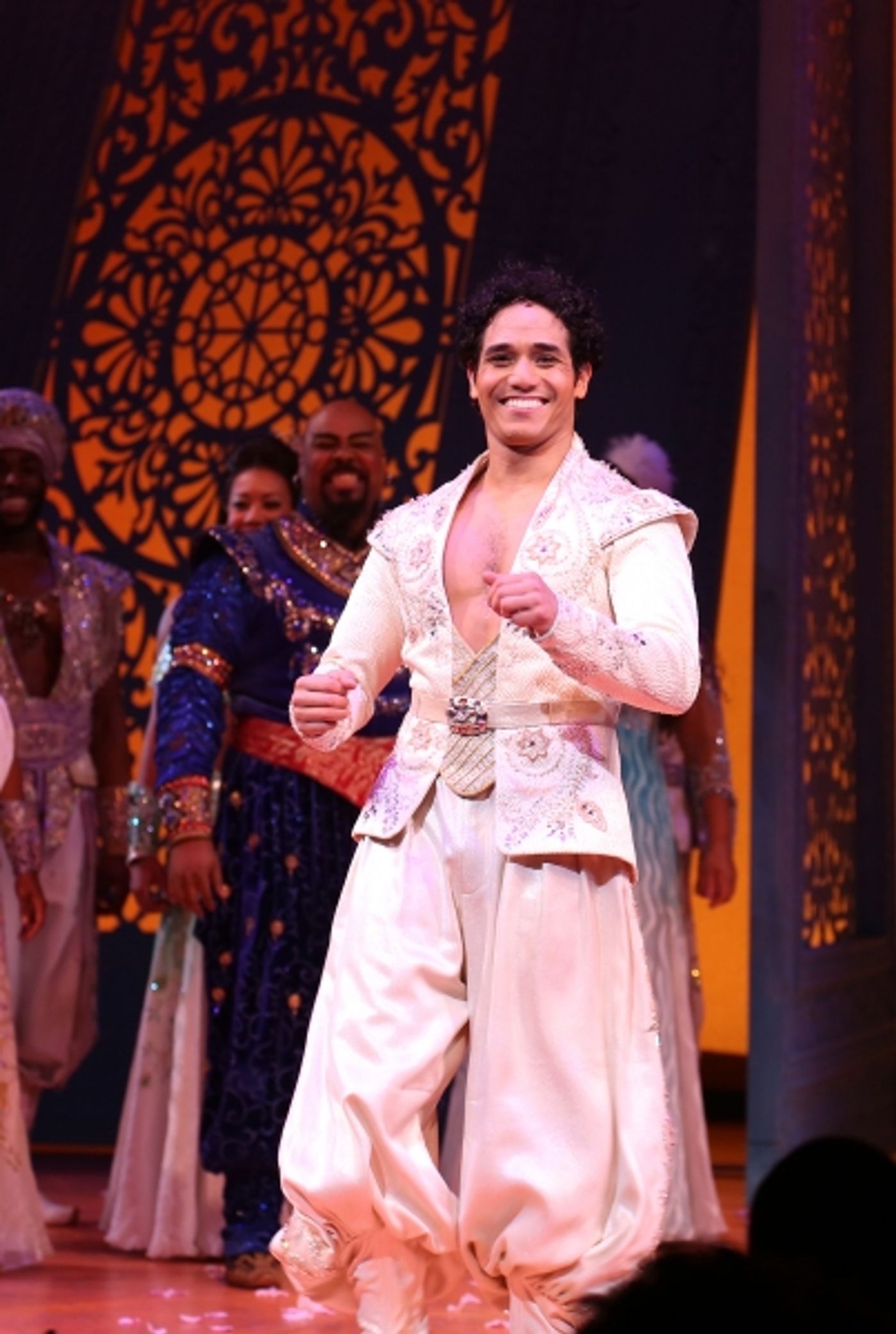 Photo Coverage: Inside ALADDIN's Magical  Opening Night Curtain Call!  Image