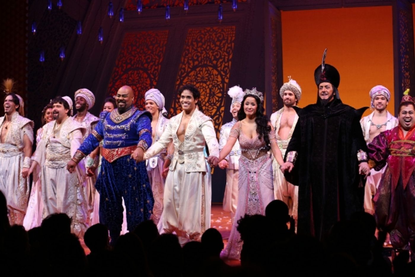 Photo Coverage: Inside ALADDIN's Magical Opening Night Curtain Call! Photo Coverage: Inside ALADDIN's Magical Opening Night Curtain Call! Image