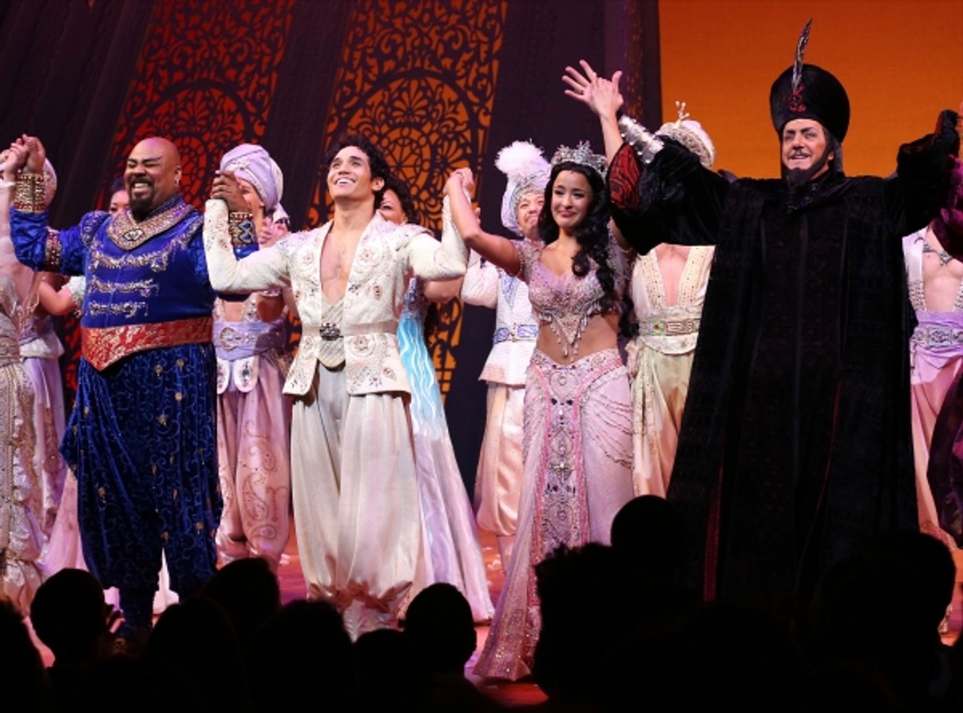 Photo Coverage: Inside ALADDIN's Magical Opening Night Curtain Call! Photo Coverage: Inside ALADDIN's Magical Opening Night Curtain Call! Image