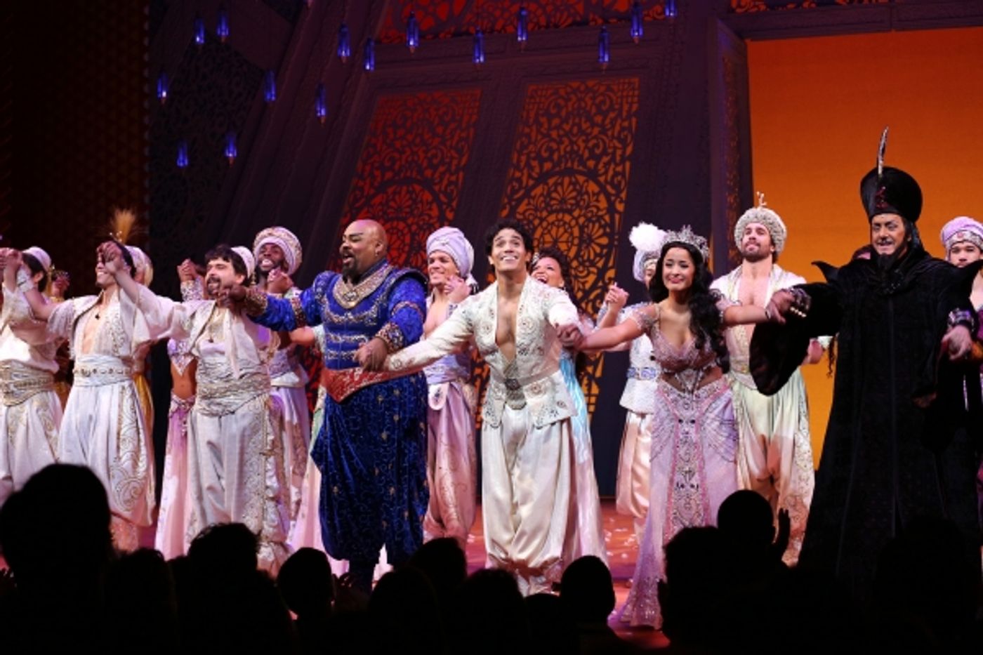 Photo Coverage: Inside ALADDIN's Magical Opening Night Curtain Call! Photo Coverage: Inside ALADDIN's Magical Opening Night Curtain Call! Image
