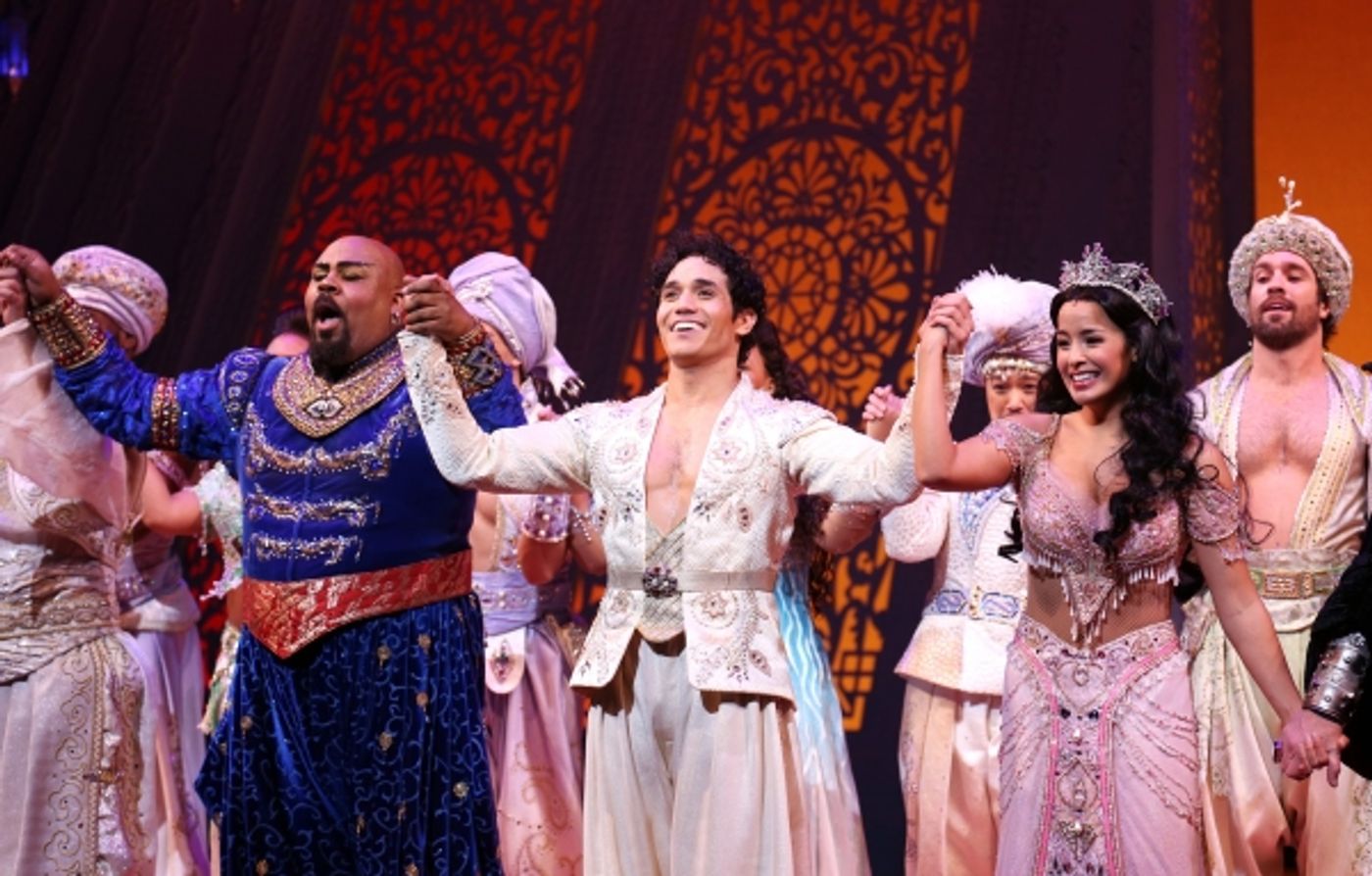 Photo Coverage: Inside ALADDIN's Magical Opening Night Curtain Call! Photo Coverage: Inside ALADDIN's Magical Opening Night Curtain Call! Image