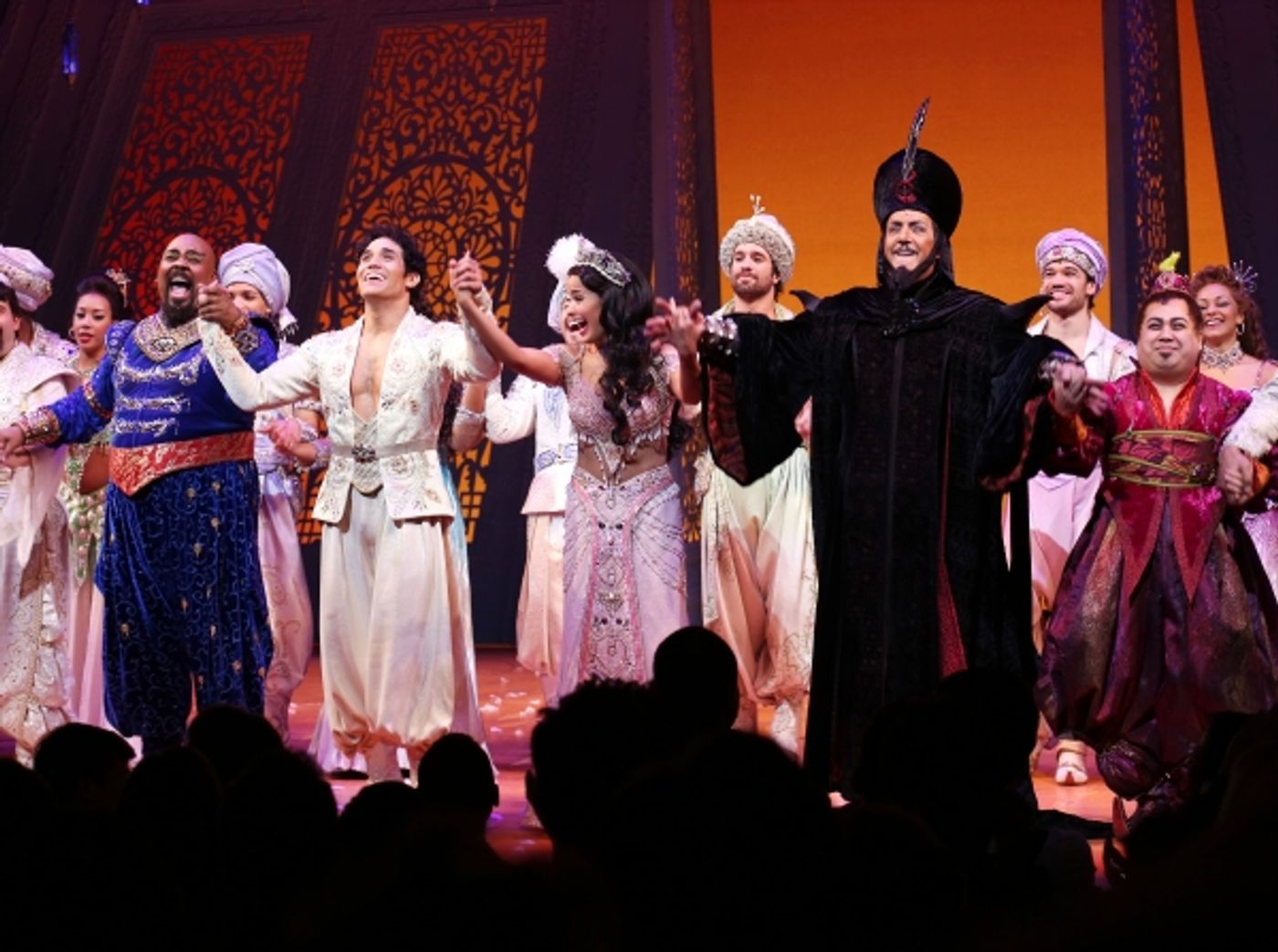Photo Coverage: Inside ALADDIN's Magical Opening Night Curtain Call! Photo Coverage: Inside ALADDIN's Magical Opening Night Curtain Call! Image