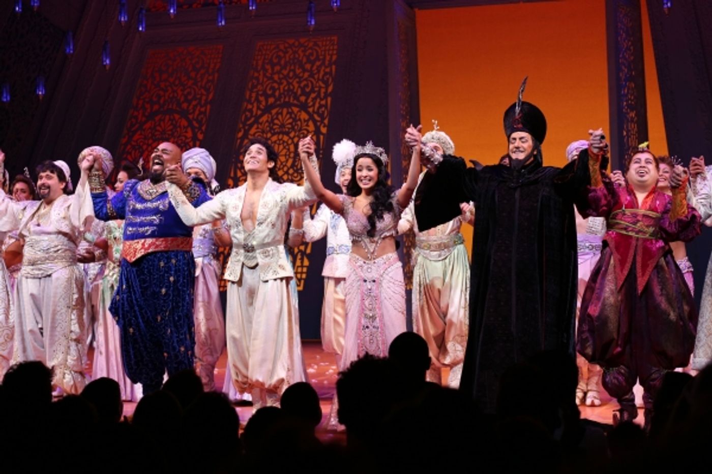 Photo Coverage: Inside ALADDIN's Magical Opening Night Curtain Call! Photo Coverage: Inside ALADDIN's Magical Opening Night Curtain Call! Image