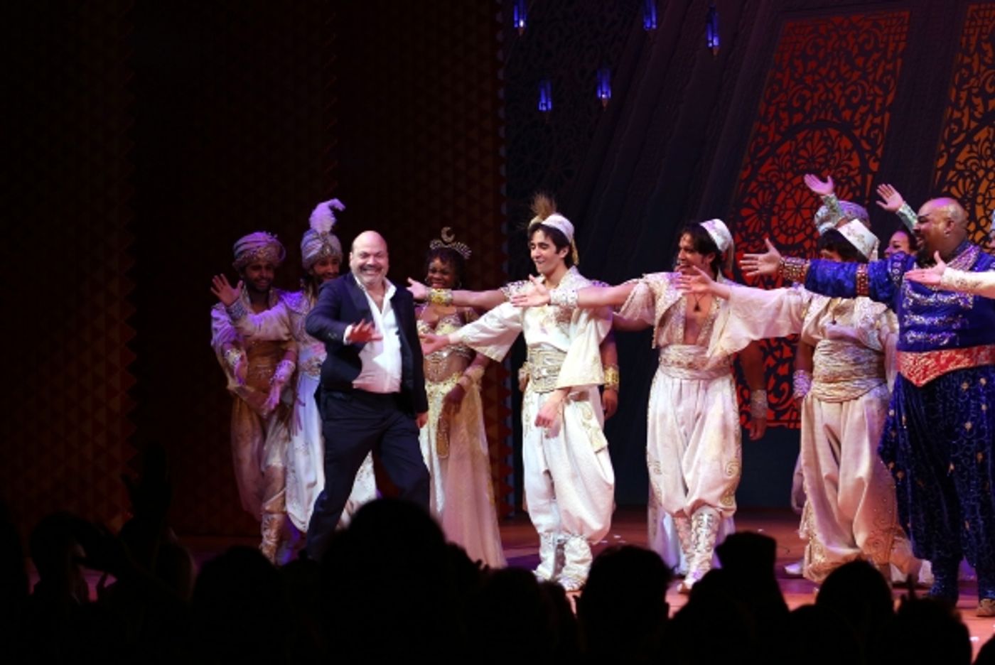 Photo Coverage: Inside ALADDIN's Magical Opening Night Curtain Call! Photo Coverage: Inside ALADDIN's Magical Opening Night Curtain Call! Image