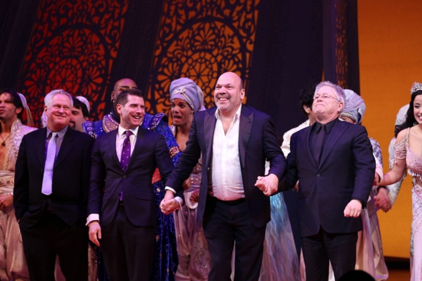 Photo Coverage: Inside ALADDIN's Magical Opening Night Curtain Call! Photo Coverage: Inside ALADDIN's Magical Opening Night Curtain Call! Image