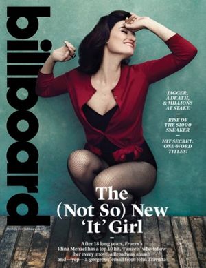 Idina Menzel. Credit: Billboard Magazine @ BroadwayWorld Idina Menzel. Credit: Billboard Magazine Photo